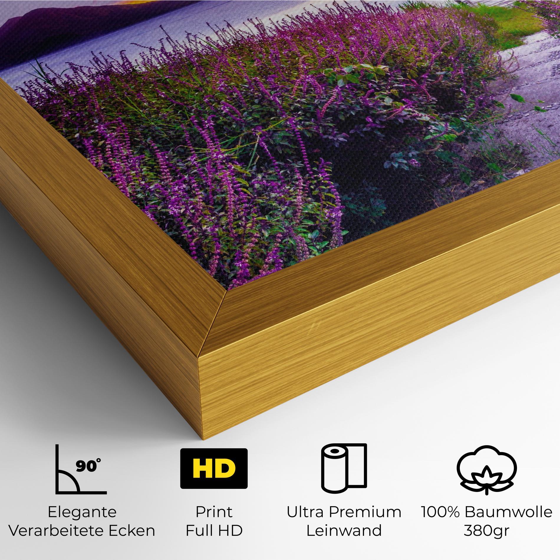 Leinwandbild Purple Lake mockup 4