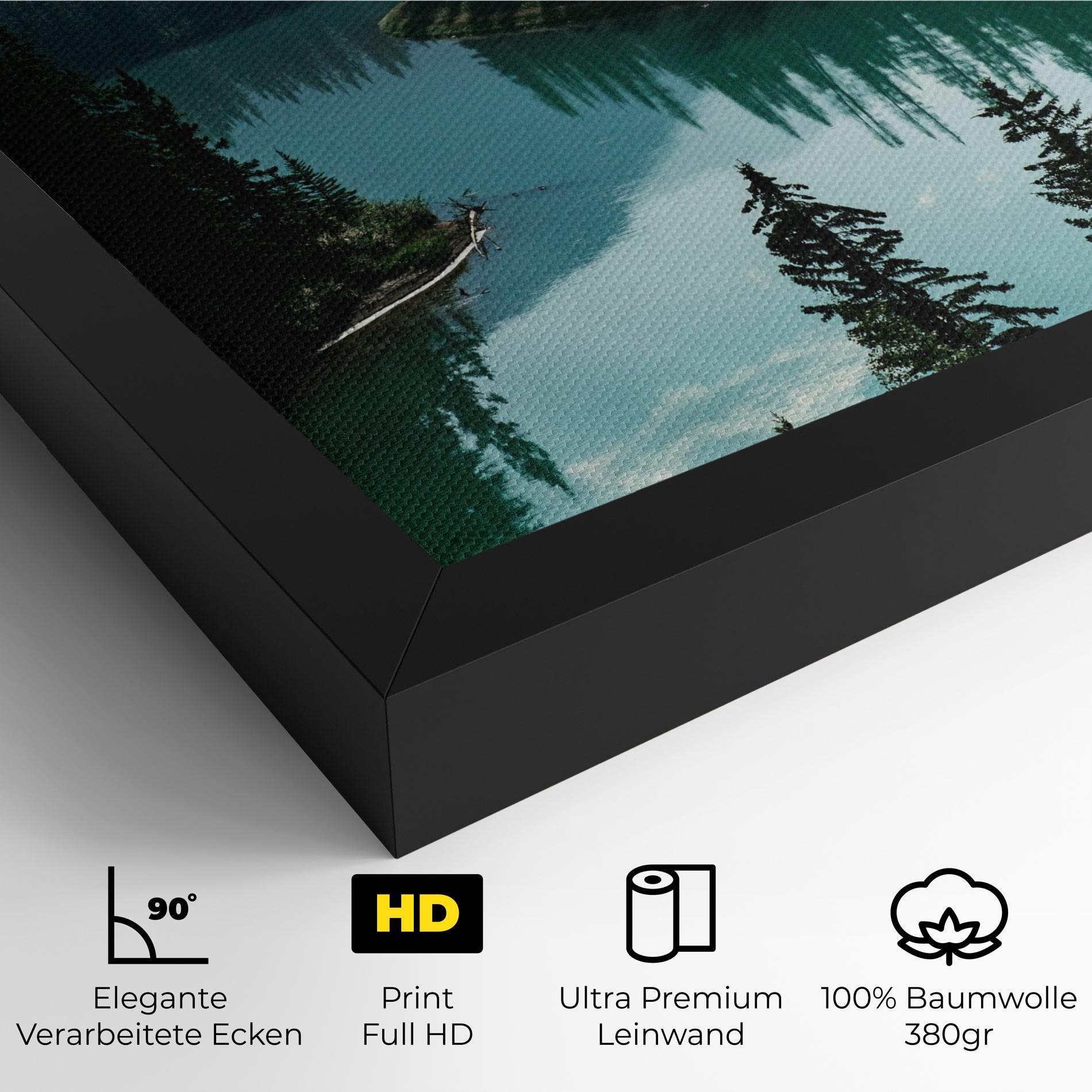 Leinwandbild Crystal Lake mockup 4