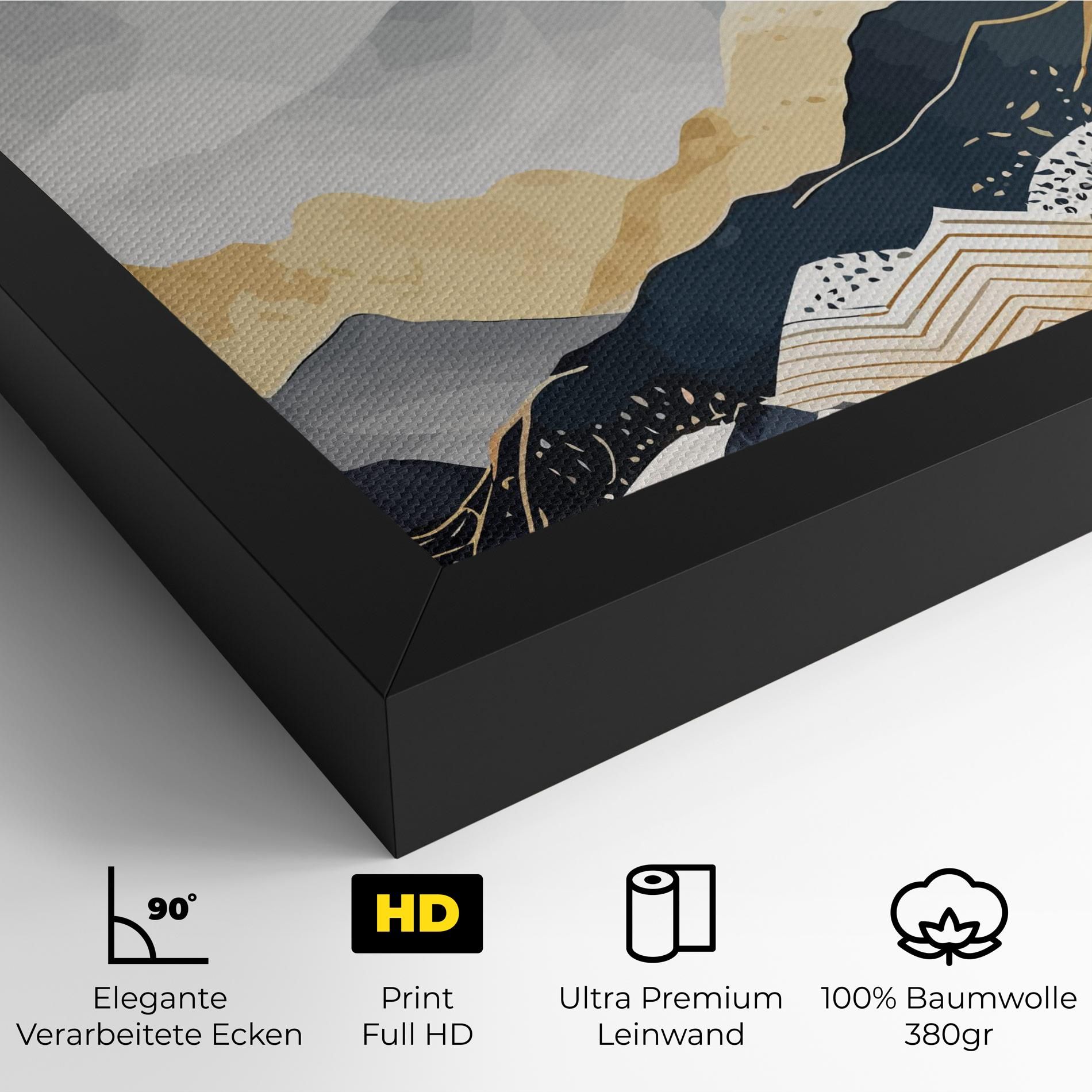 Gold Grey Mountain mockup 4