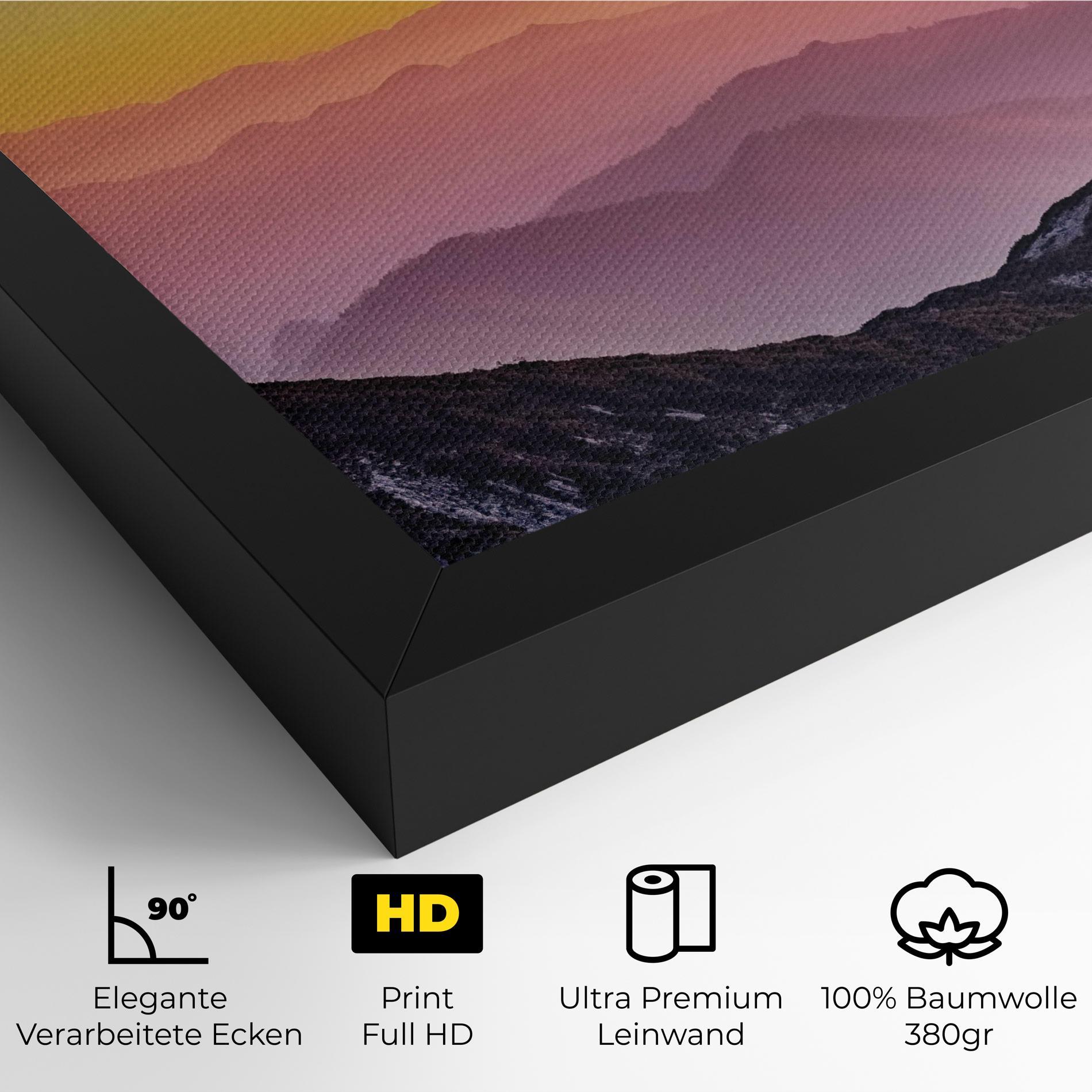 Leinwandbild Pink Mist mockup 4