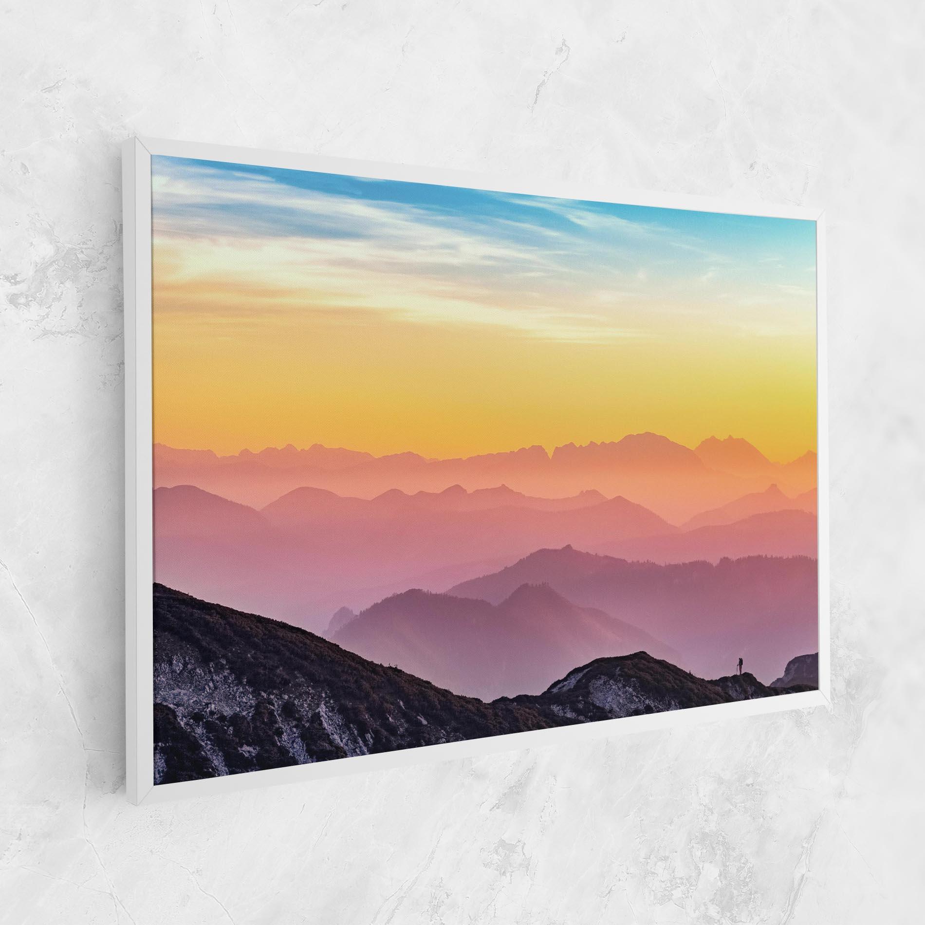 Leinwandbild Pink Mist mockup 1