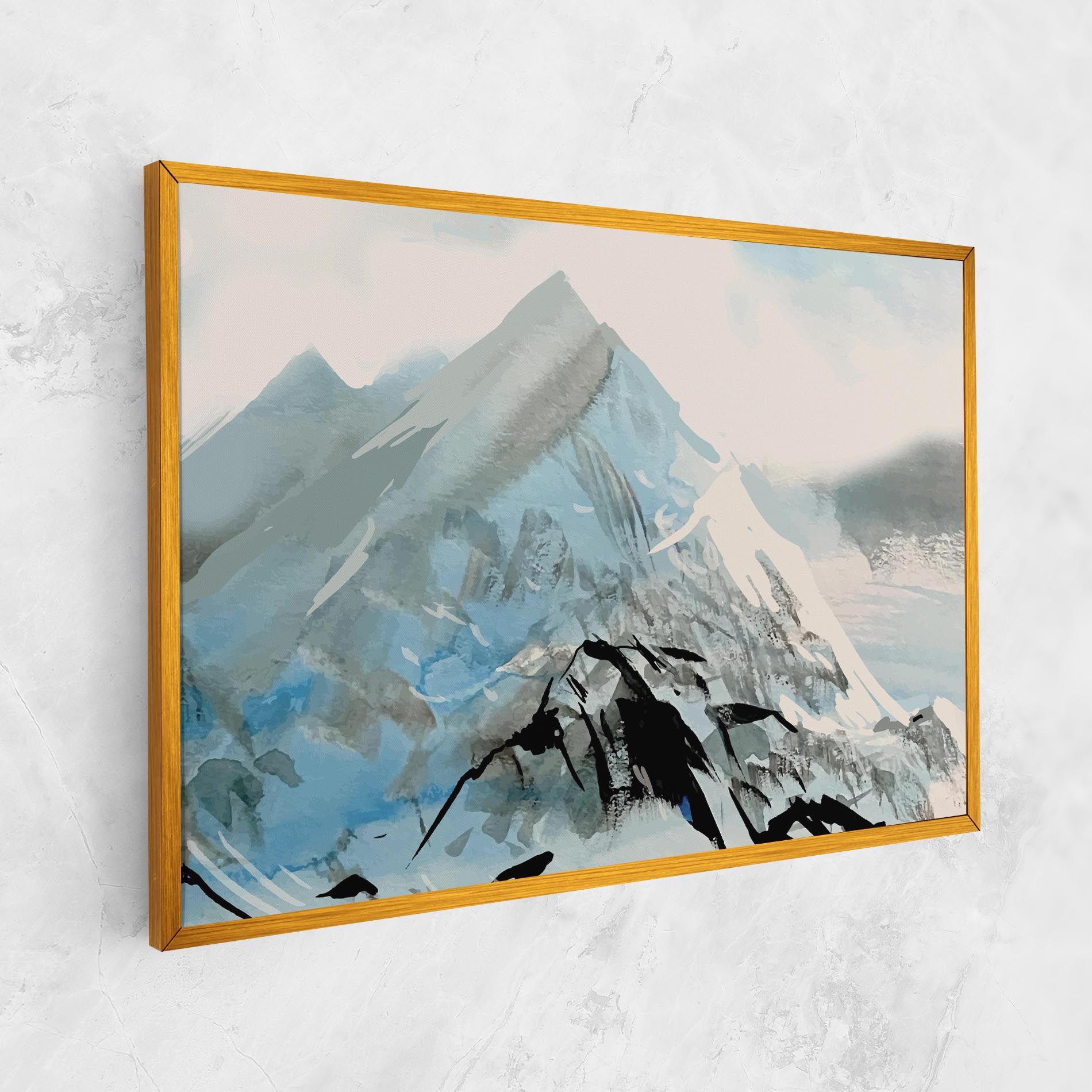 Blue Black Mountain mockup 1