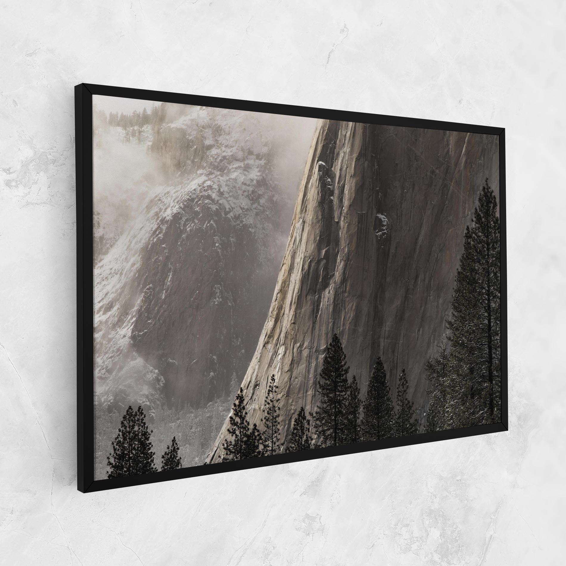 Leinwandbild Green Tree Mountain mockup 1