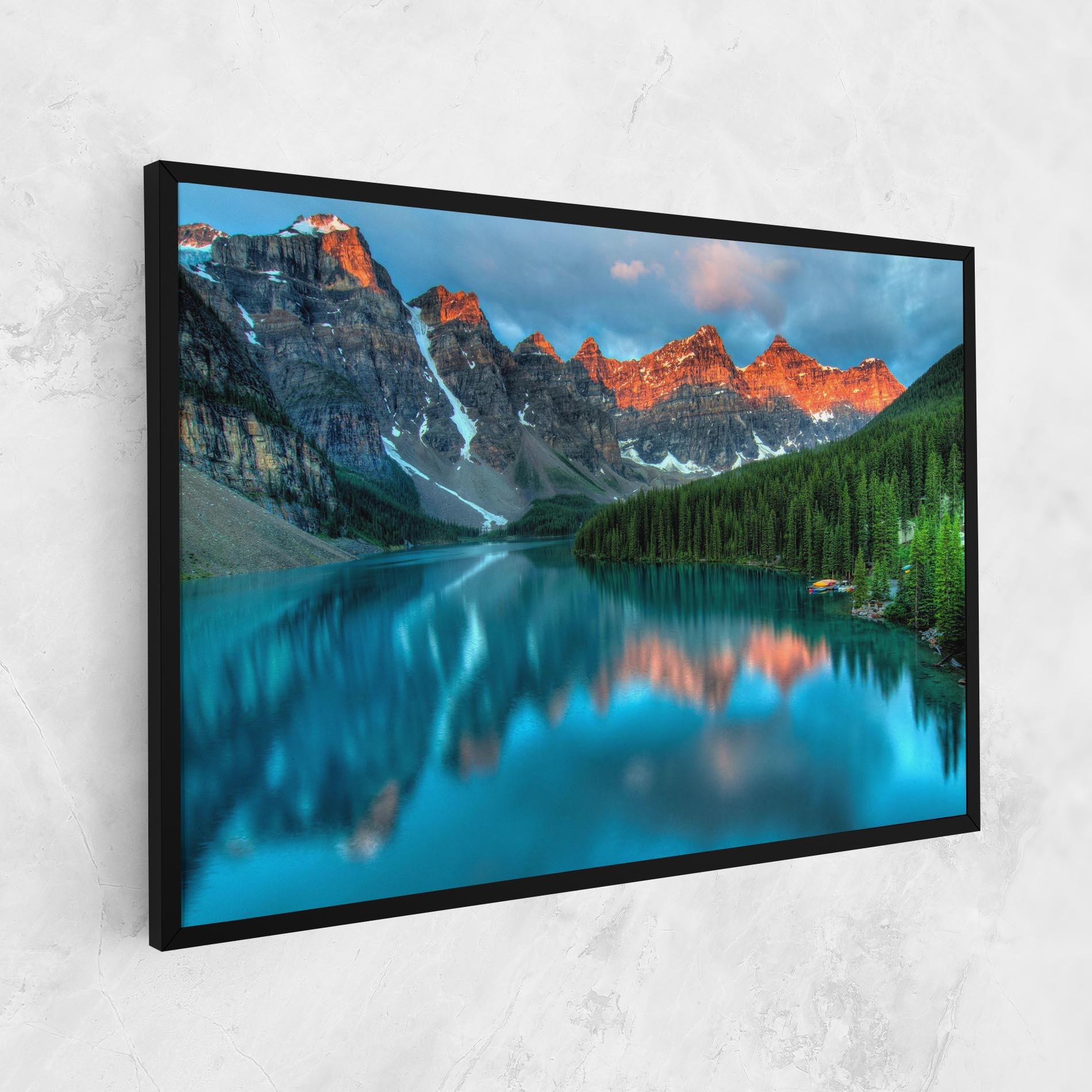 Leinwandbild Lake Reflection mockup 1