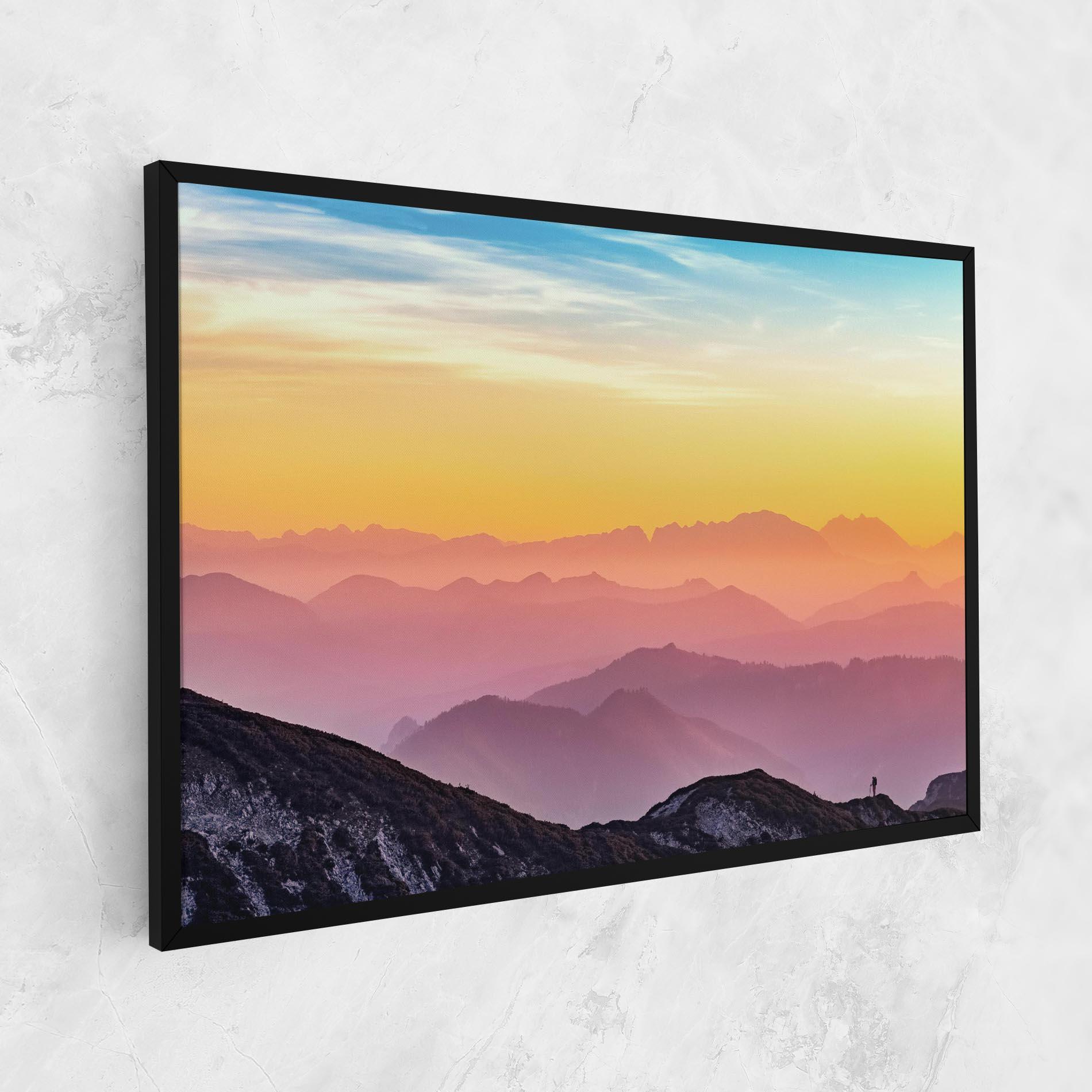 Leinwandbild Pink Mist mockup 1