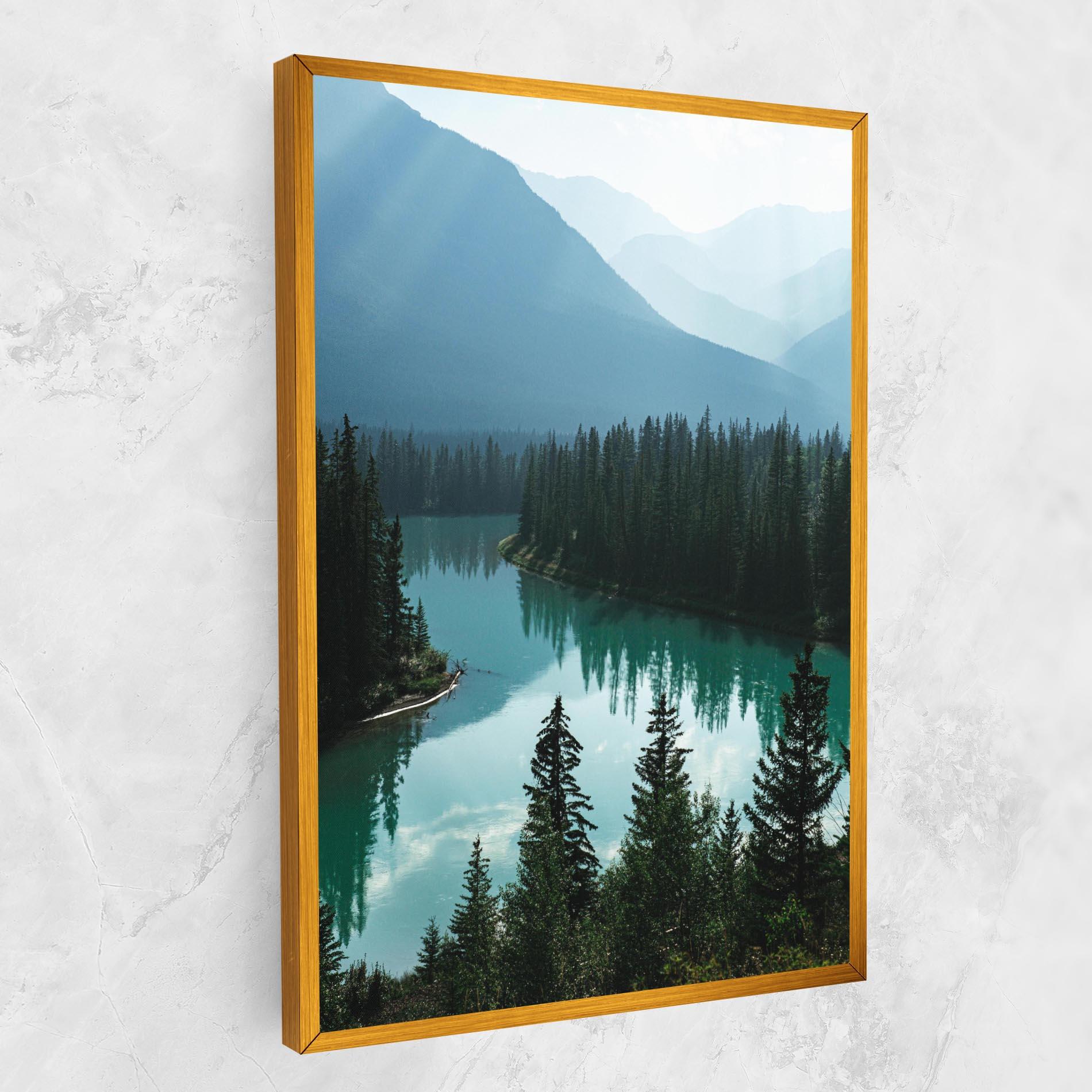 Leinwandbild Crystal Lake mockup 1