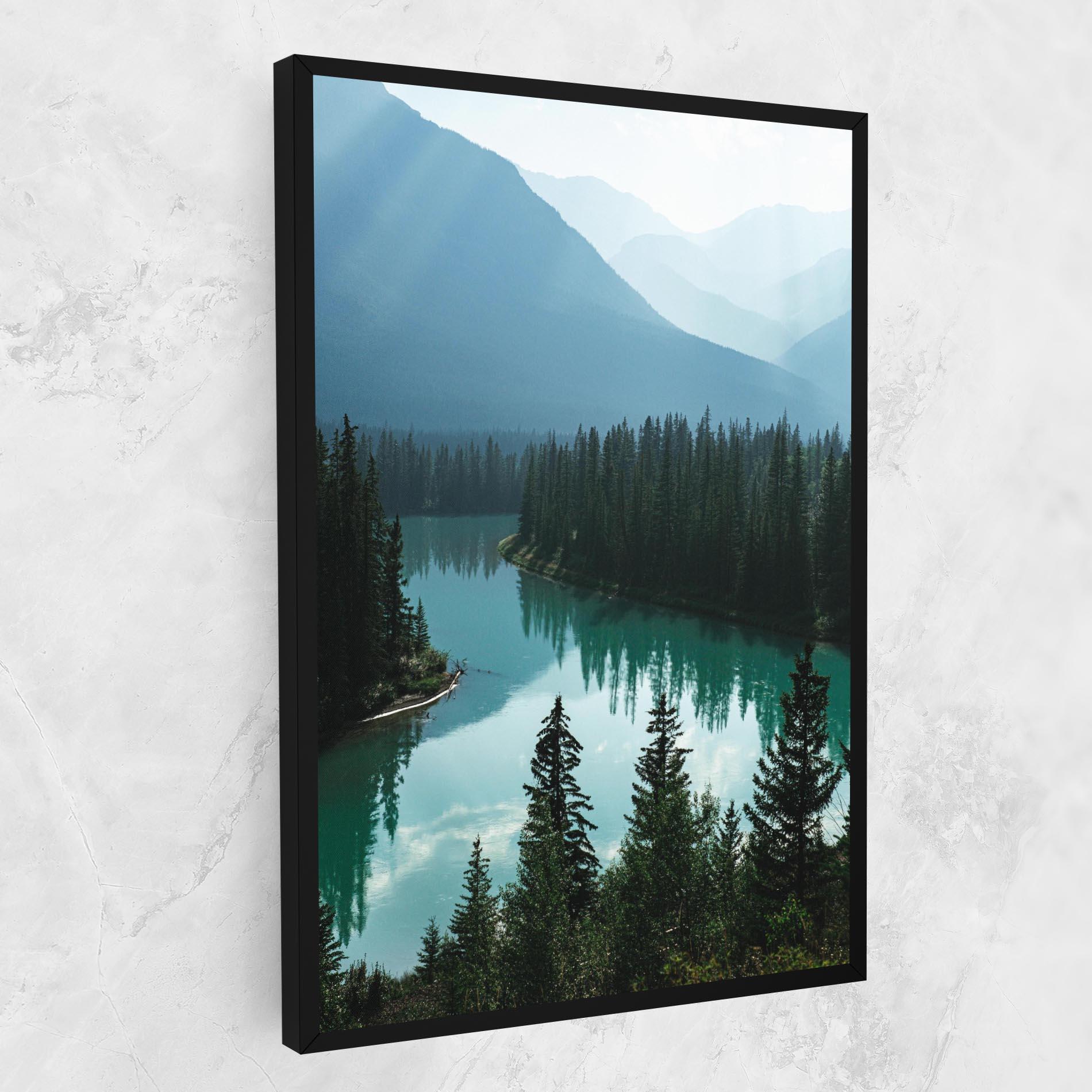Leinwandbild Crystal Lake mockup 1