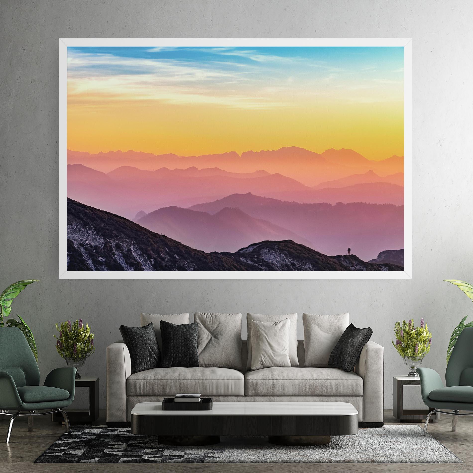 Leinwandbild Pink Mist mockup 7