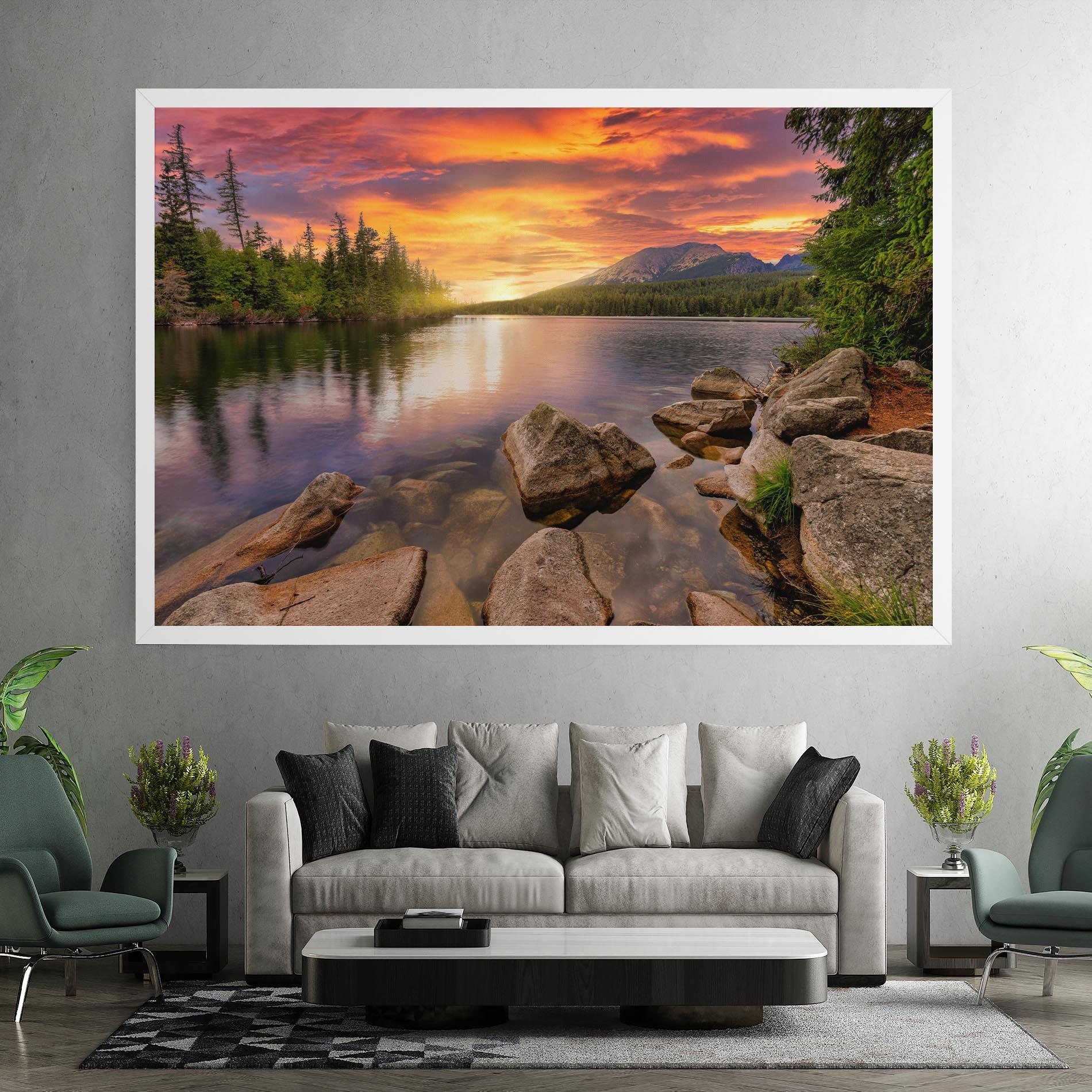 Leinwandbild Tatra View mockup 7