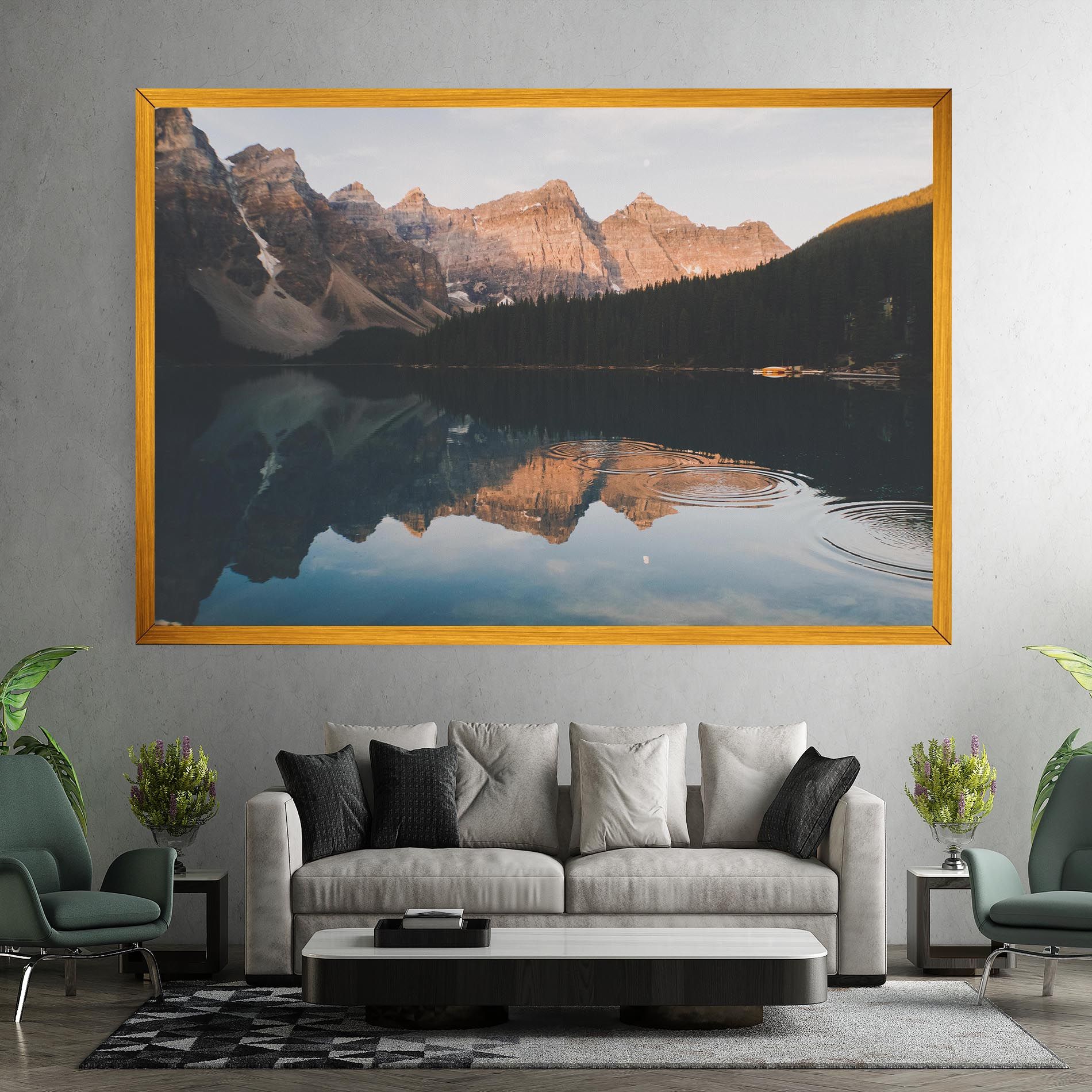 Brown Mountain Lake mockup 7