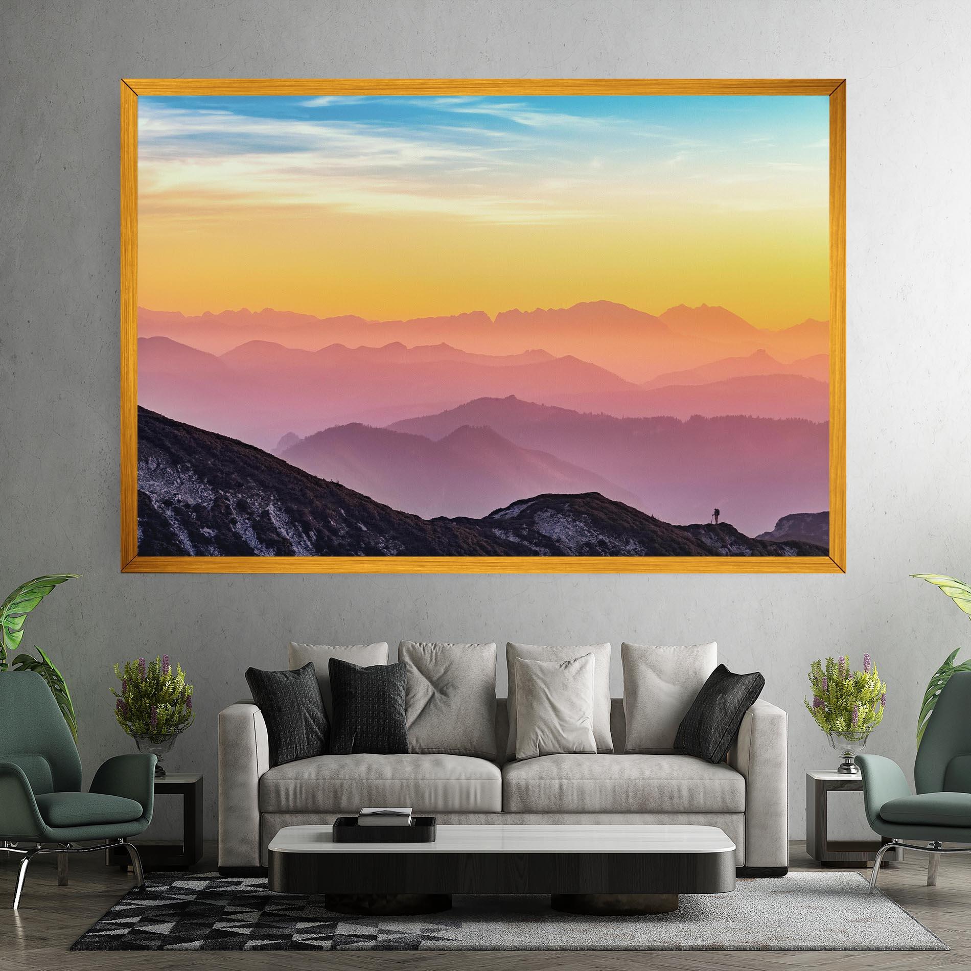 Leinwandbild Pink Mist mockup 7