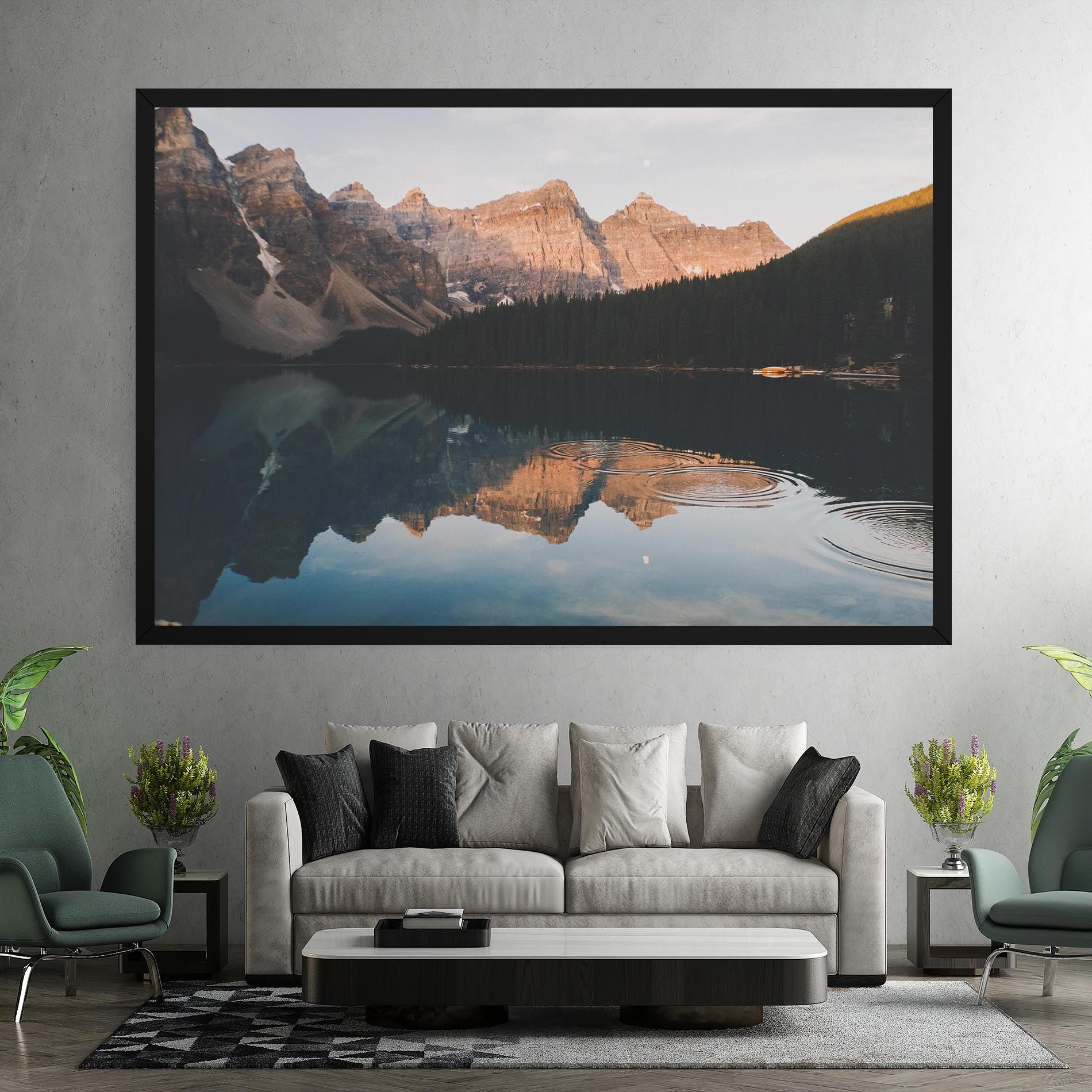 Brown Mountain Lake mockup 7