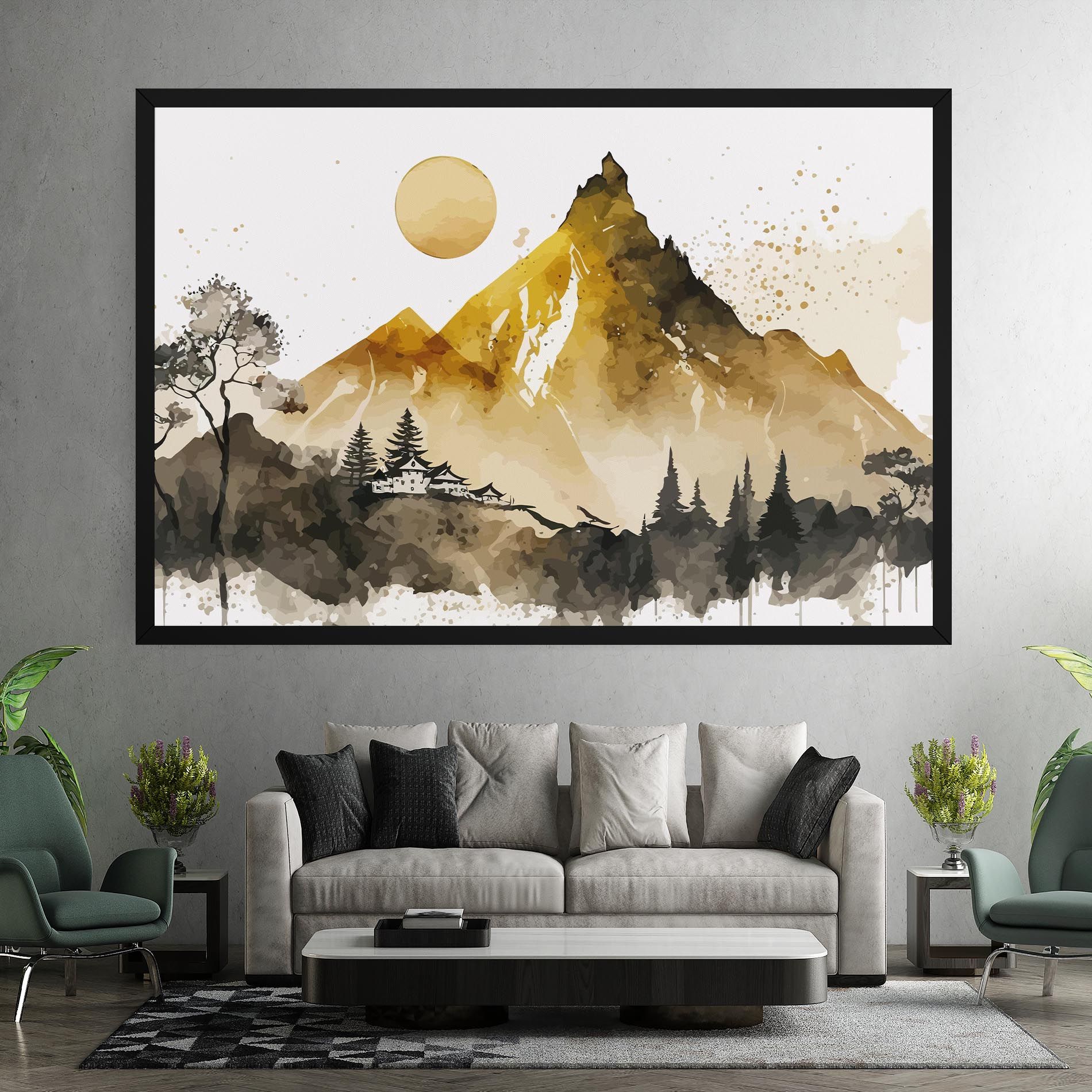 Gold Mountain Art mockup 7