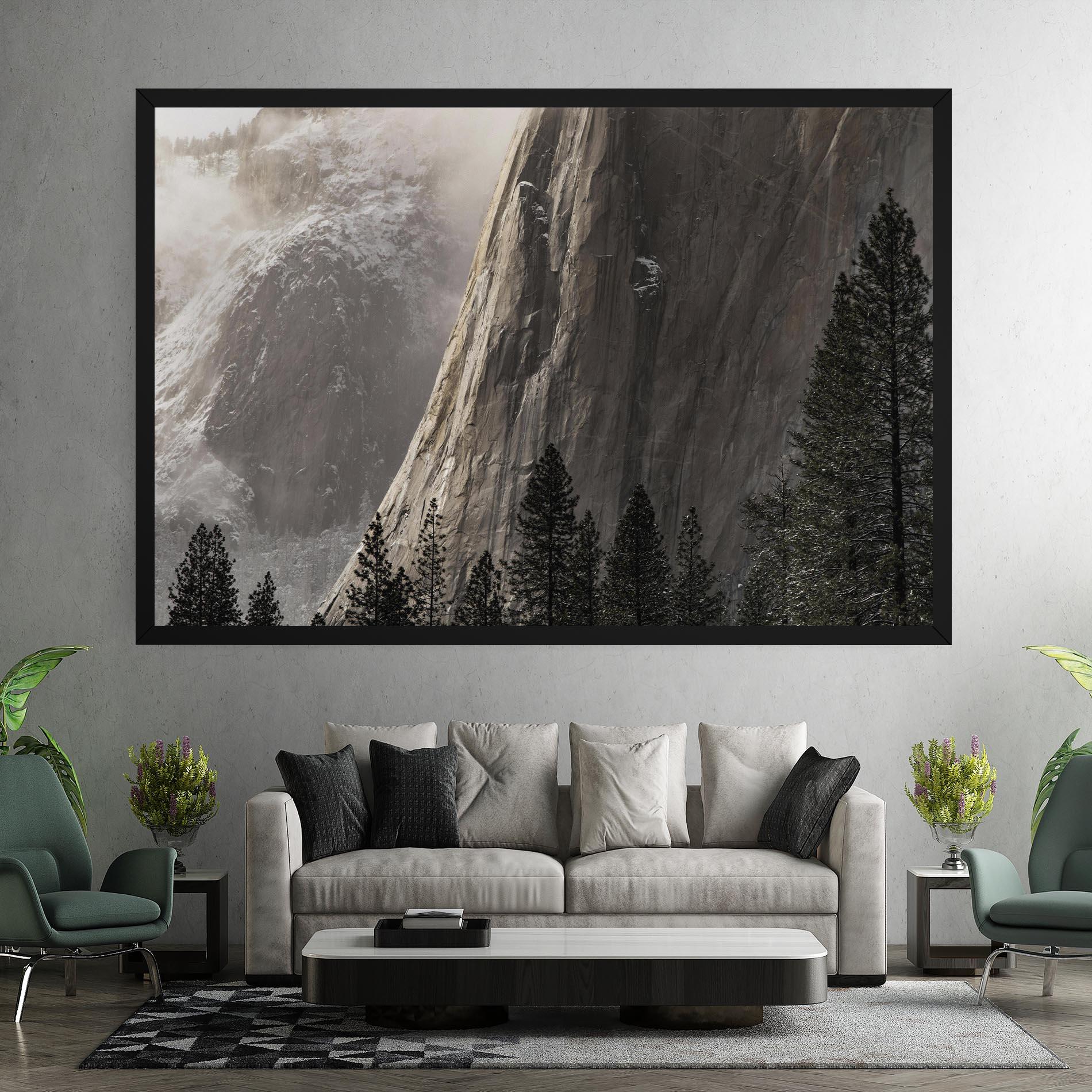 Leinwandbild Green Tree Mountain mockup 7