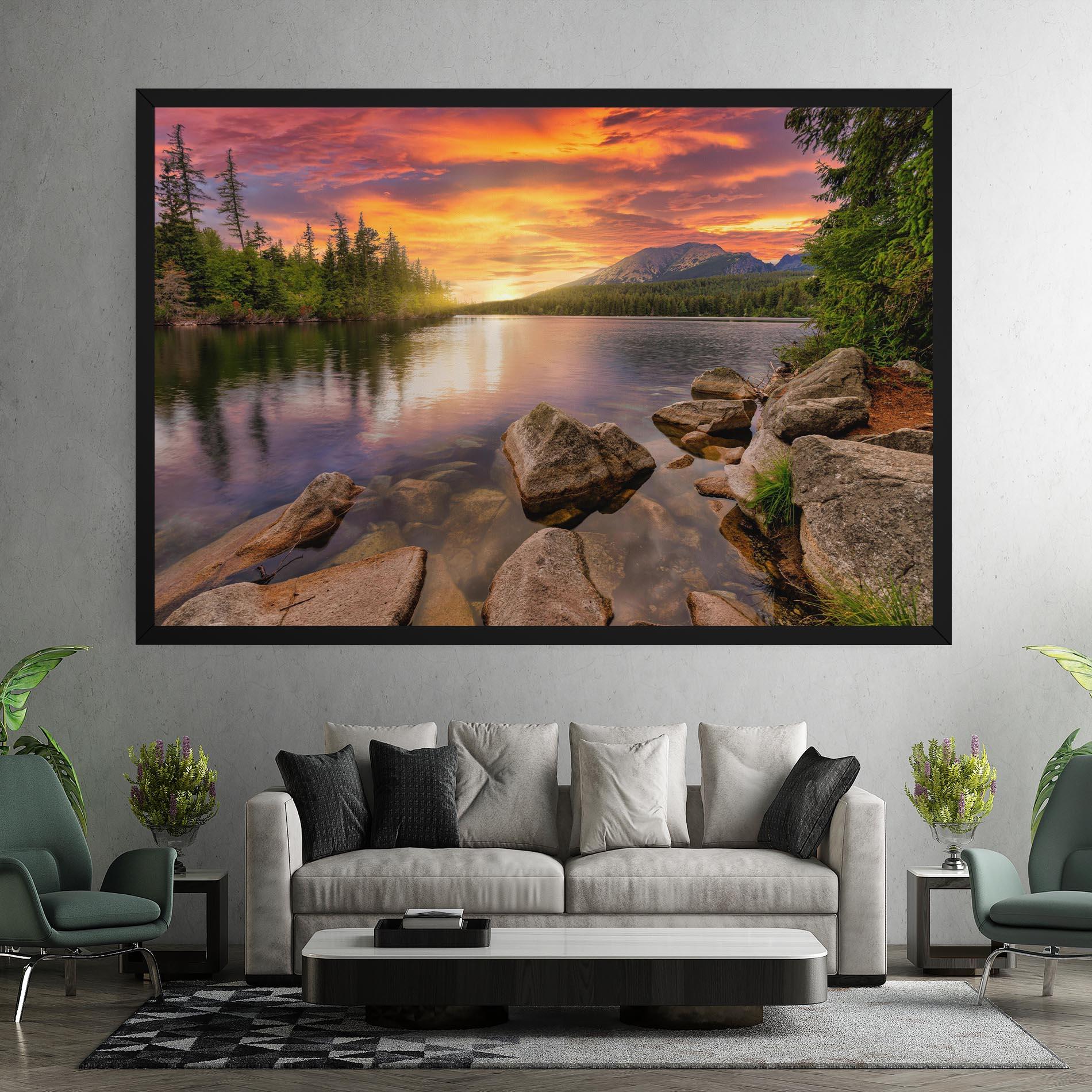 Leinwandbild Tatra View mockup 7