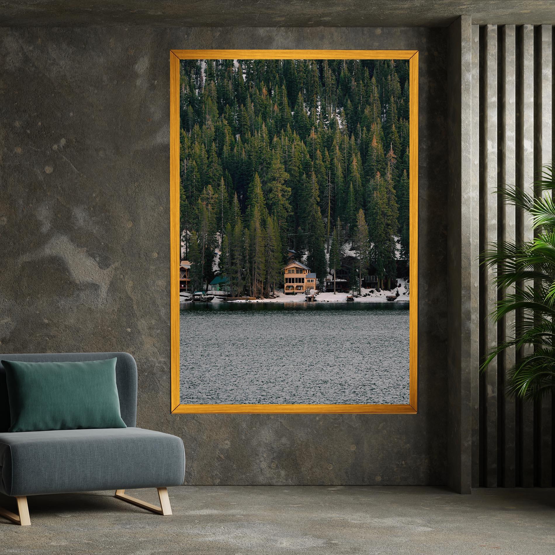 Leinwandbild Peacefull Place mockup 7