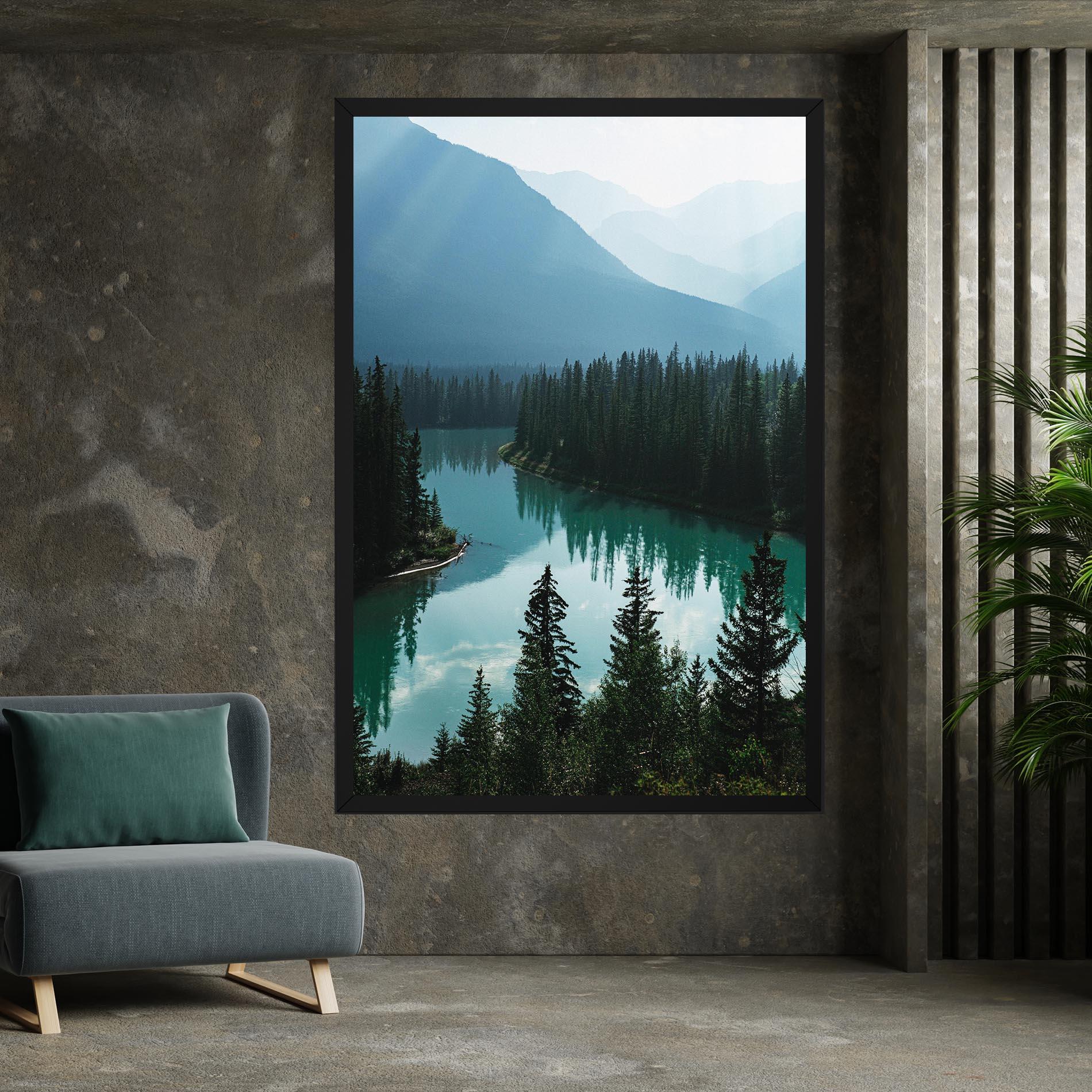 Leinwandbild Crystal Lake mockup 7