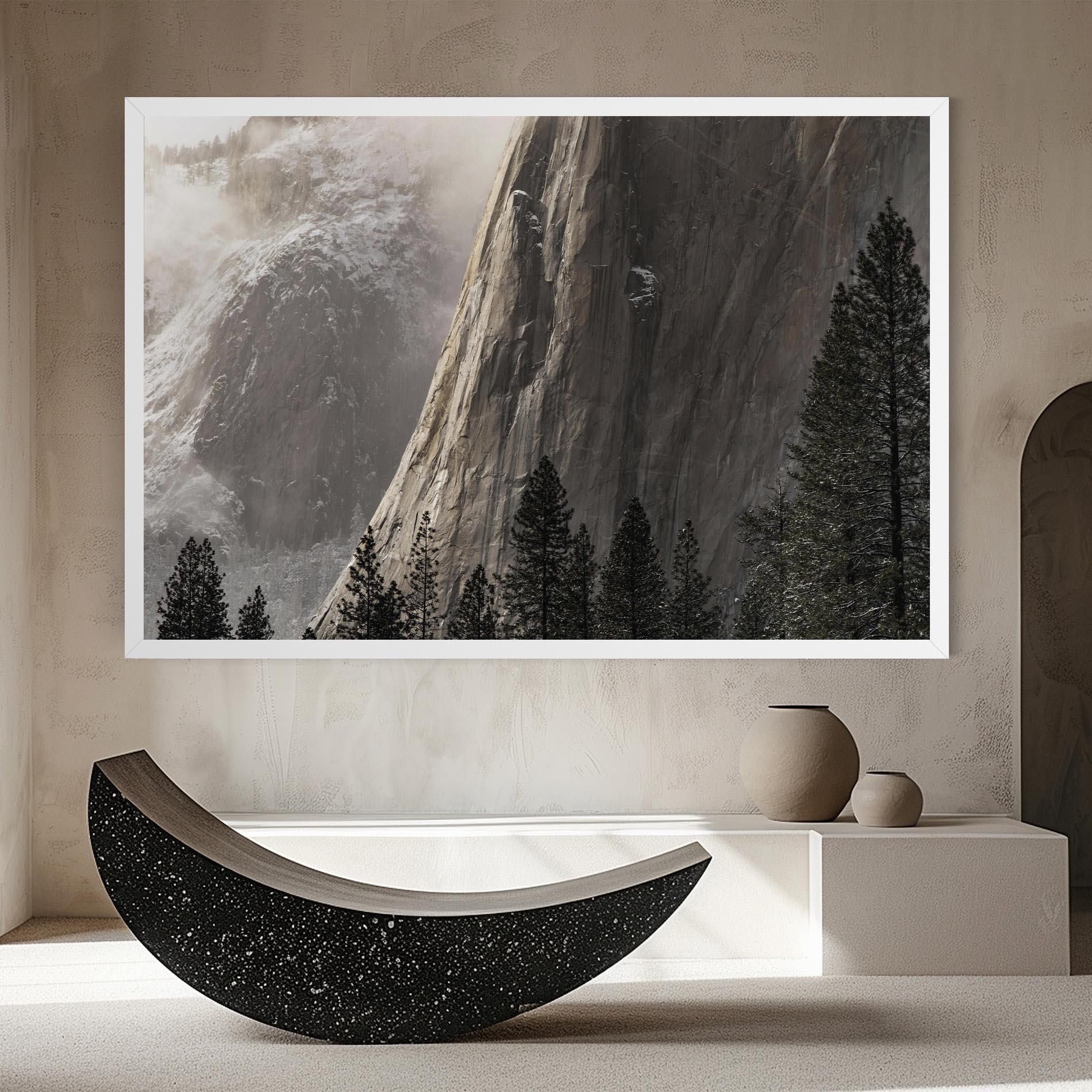 Leinwandbild Green Tree Mountain mockup 8