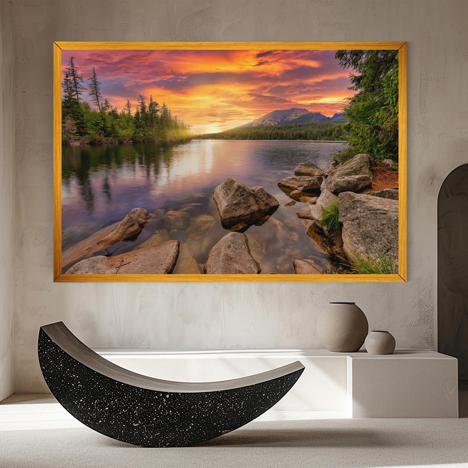 Leinwandbild Tatra View mockup 8