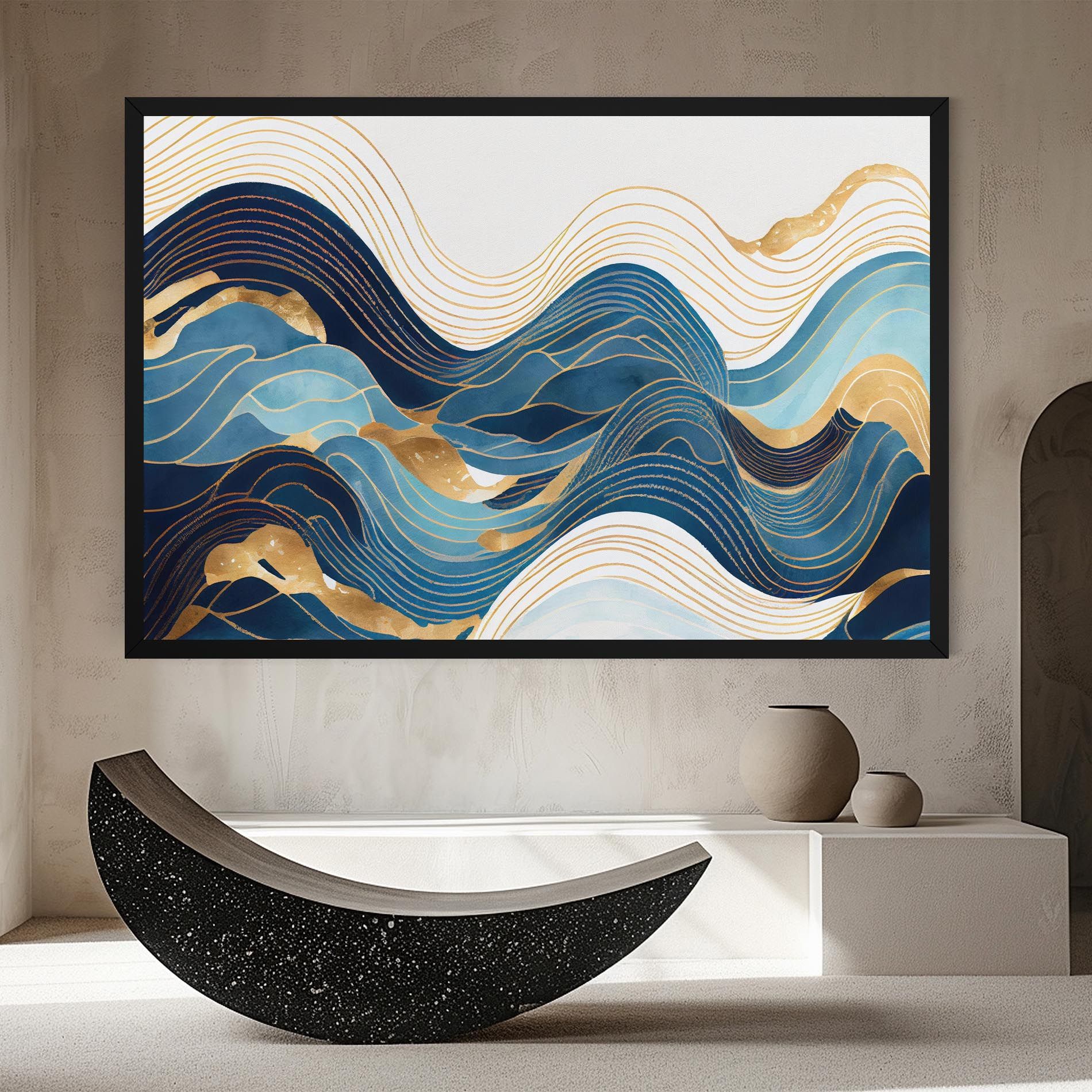 Blue Wave Mountain mockup 8