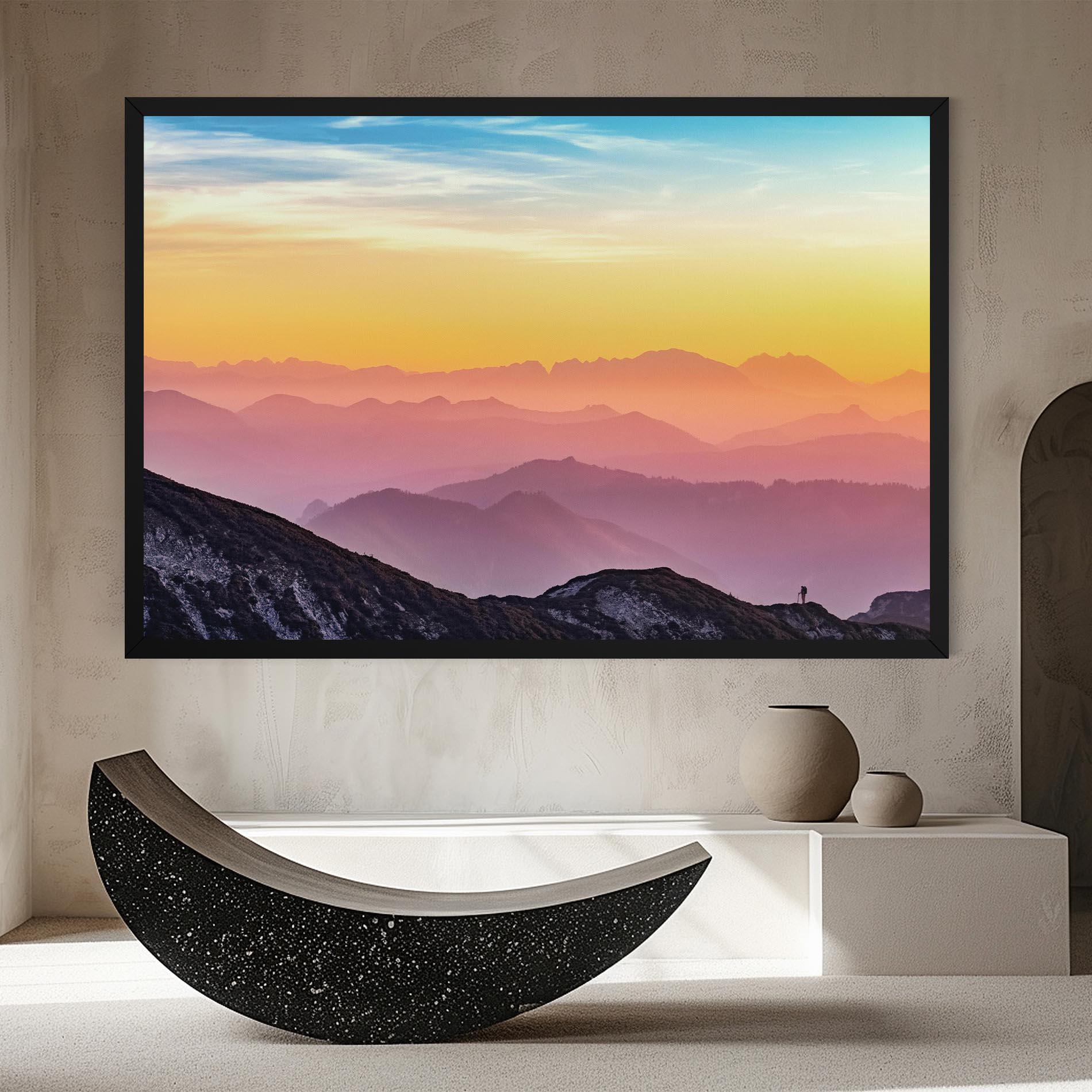 Leinwandbild Pink Mist mockup 8