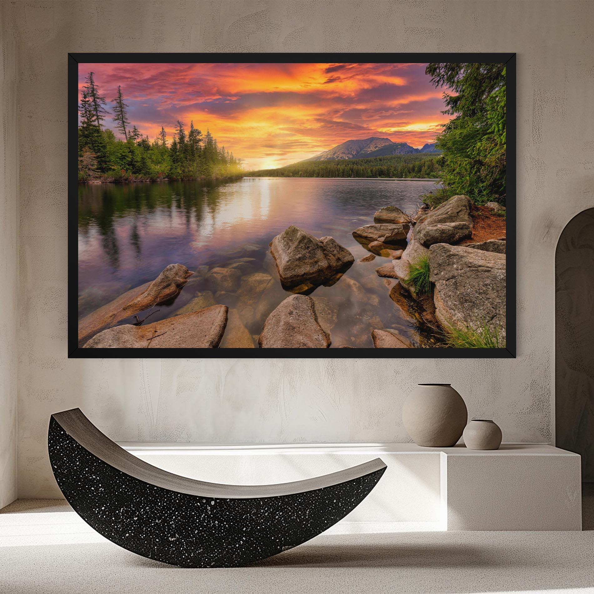 Leinwandbild Tatra View mockup 8