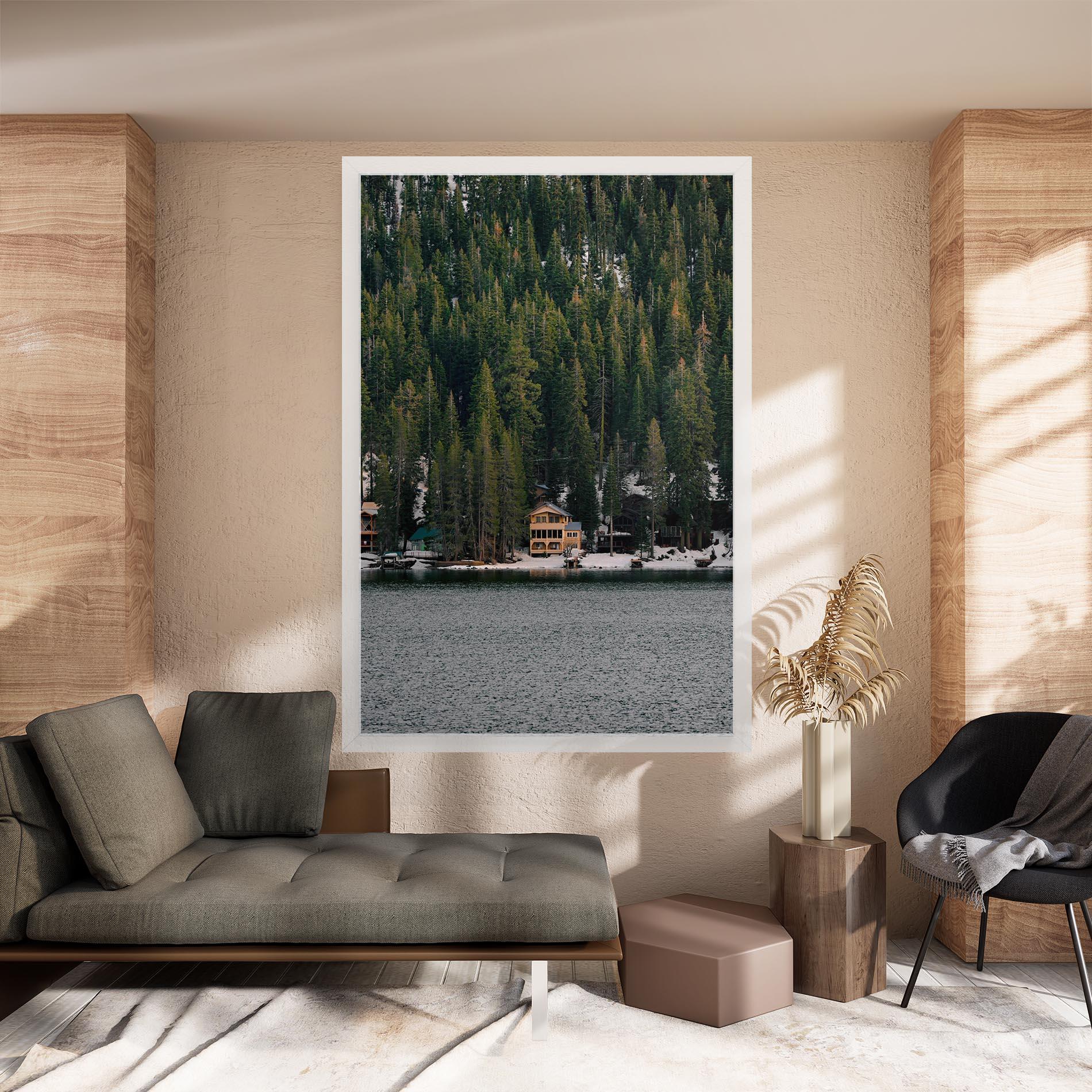 Leinwandbild Peacefull Place mockup 8