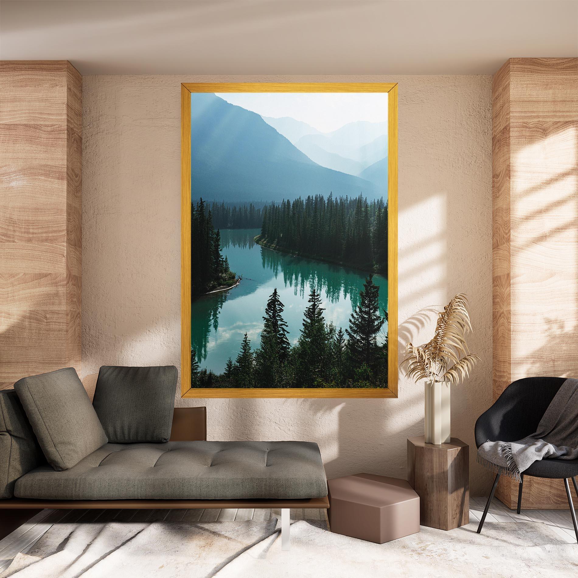 Leinwandbild Crystal Lake mockup 8