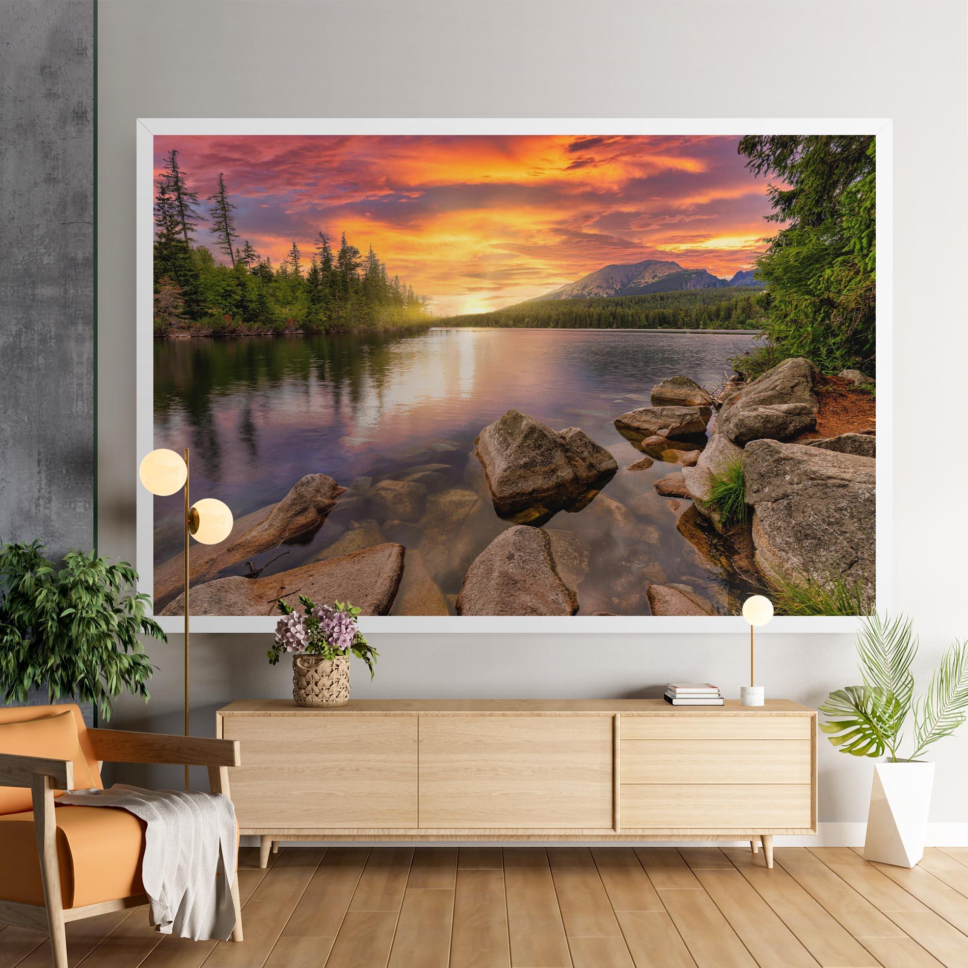Leinwandbild Tatra View mockup 9