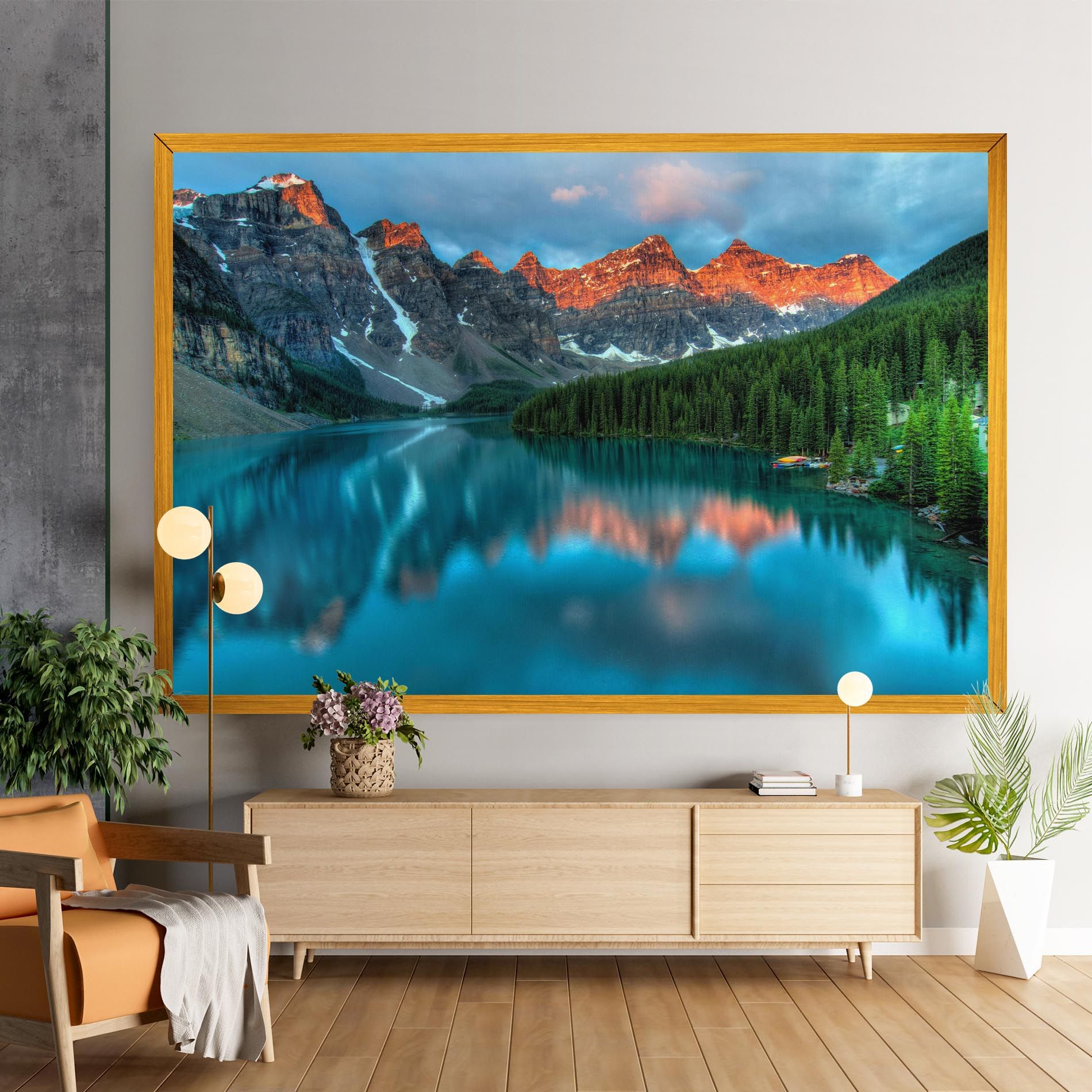 Lake Reflection mockup 9