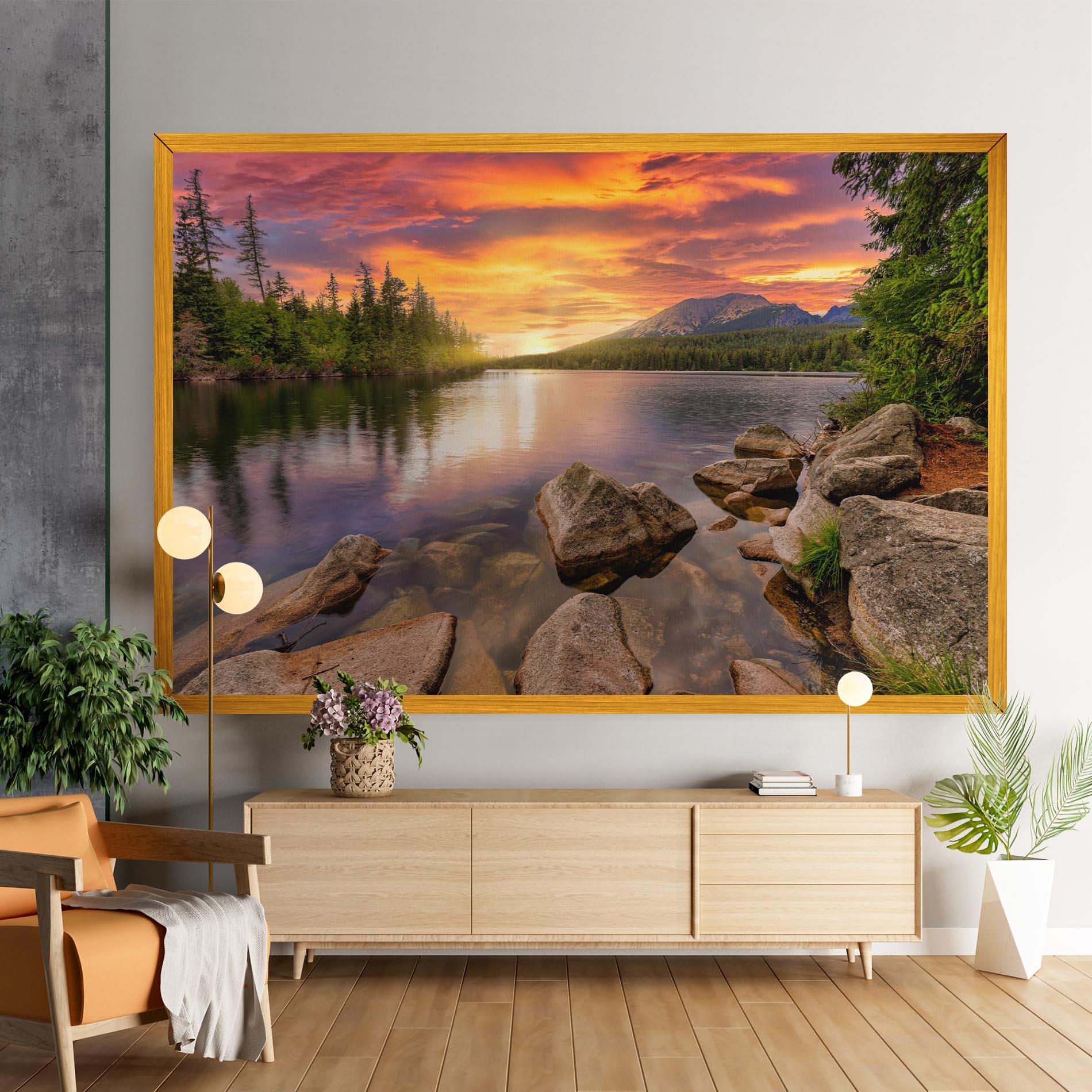 Leinwandbild Tatra View mockup 9