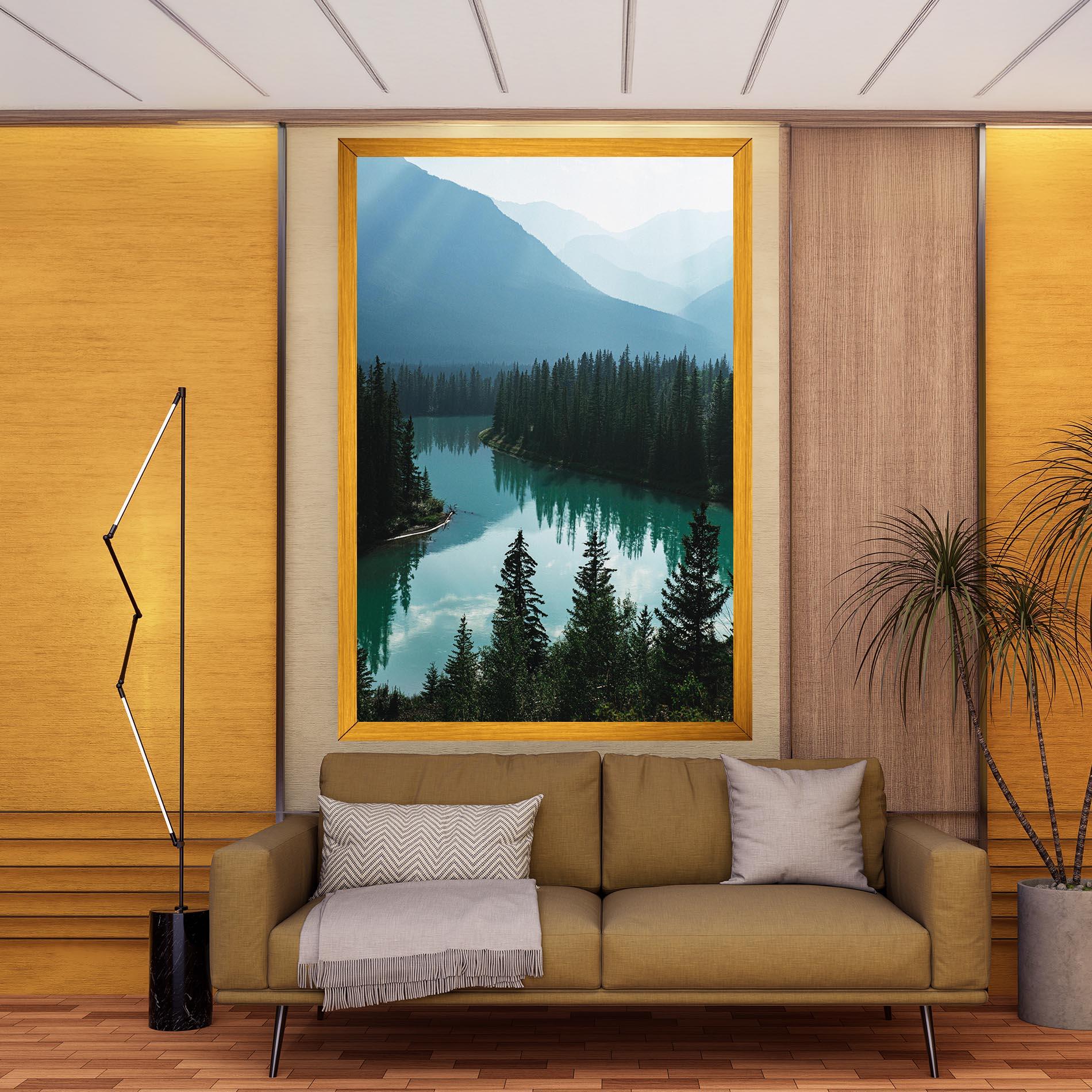 Leinwandbild Crystal Lake mockup 9