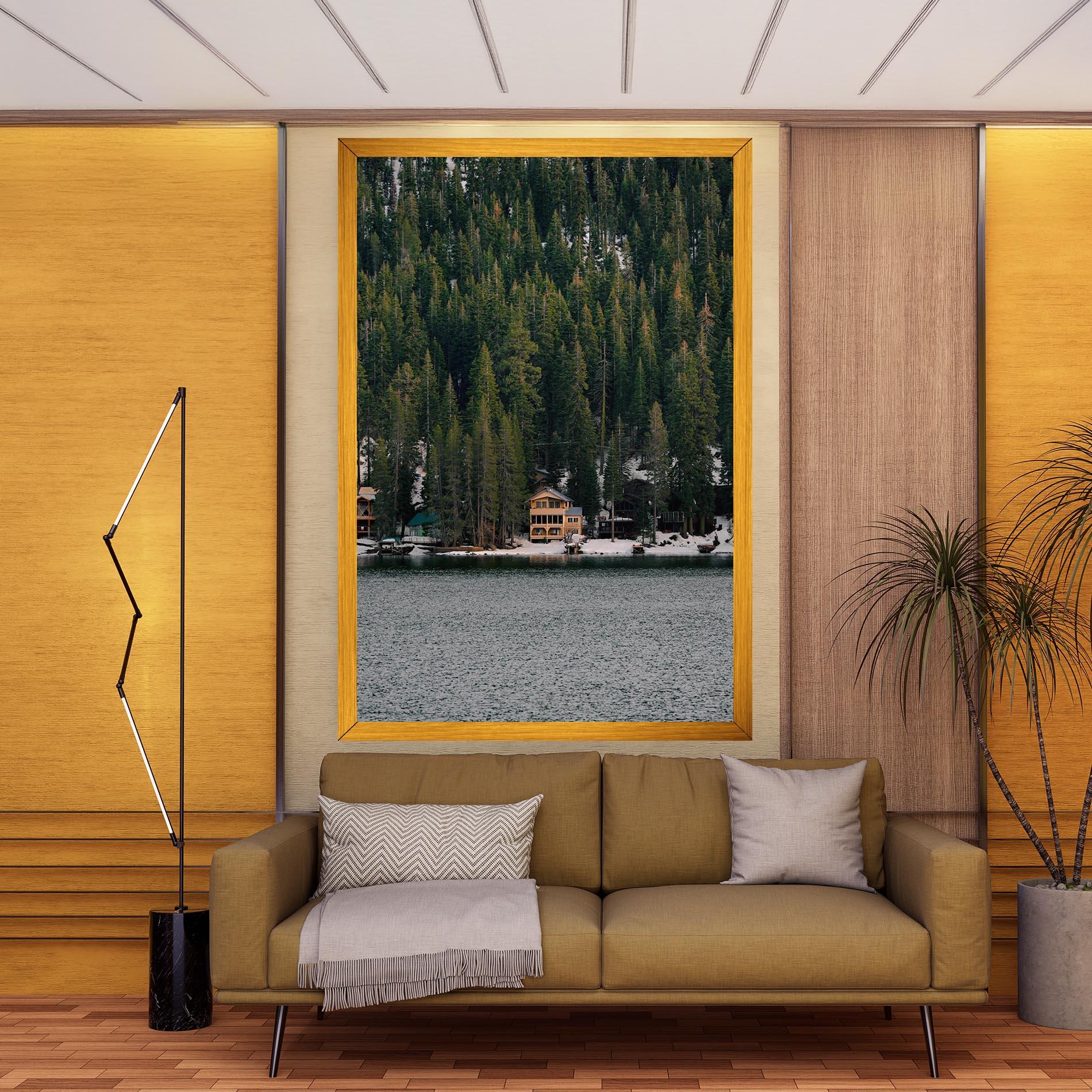 Leinwandbild Peacefull Place mockup 9