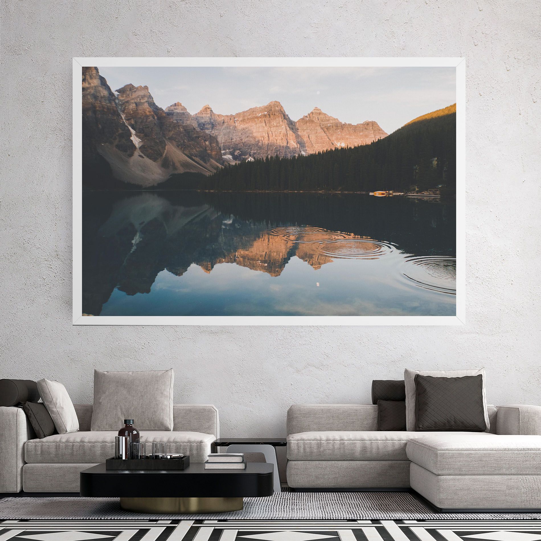 Brown Mountain Lake mockup 2