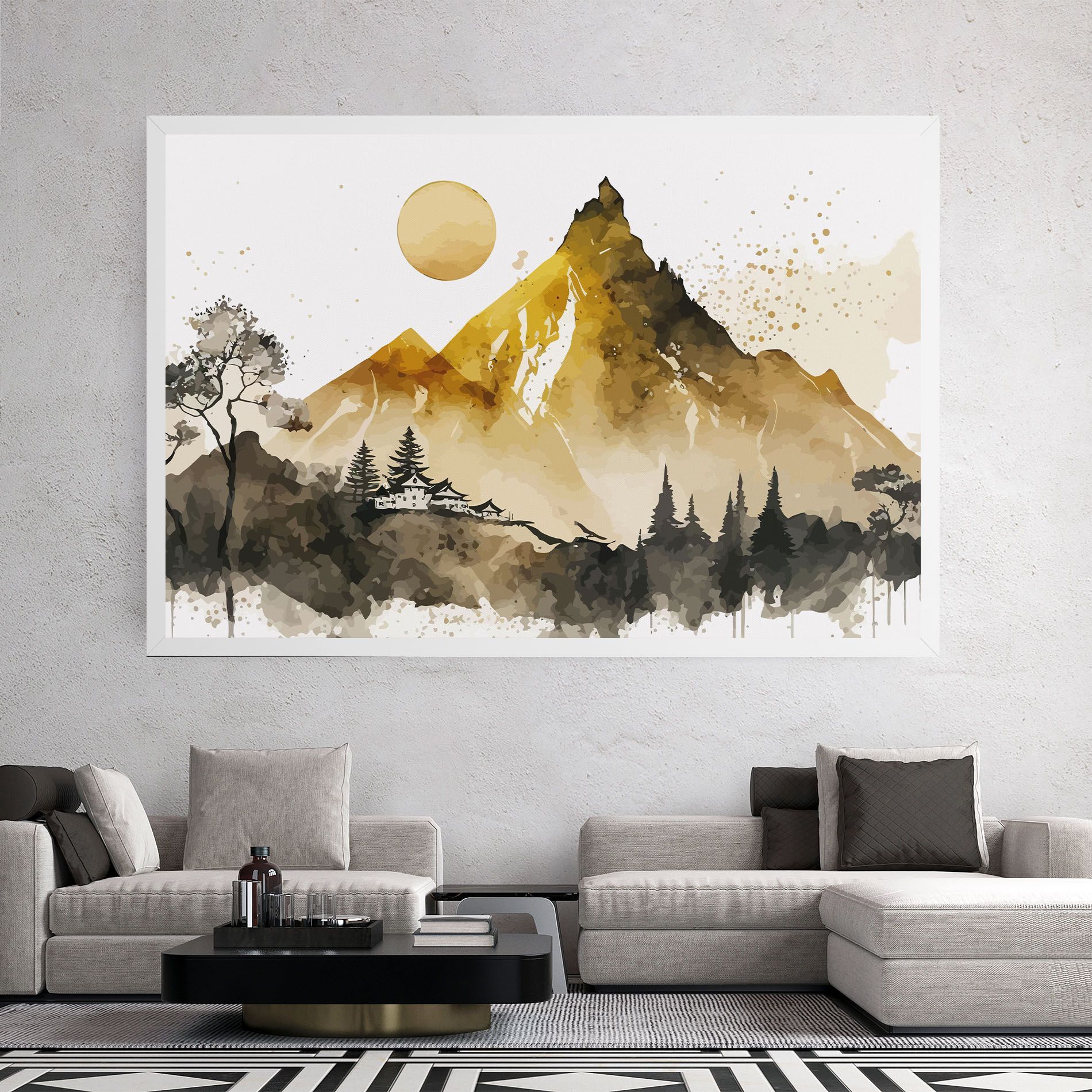 Gold Mountain Art mockup 2