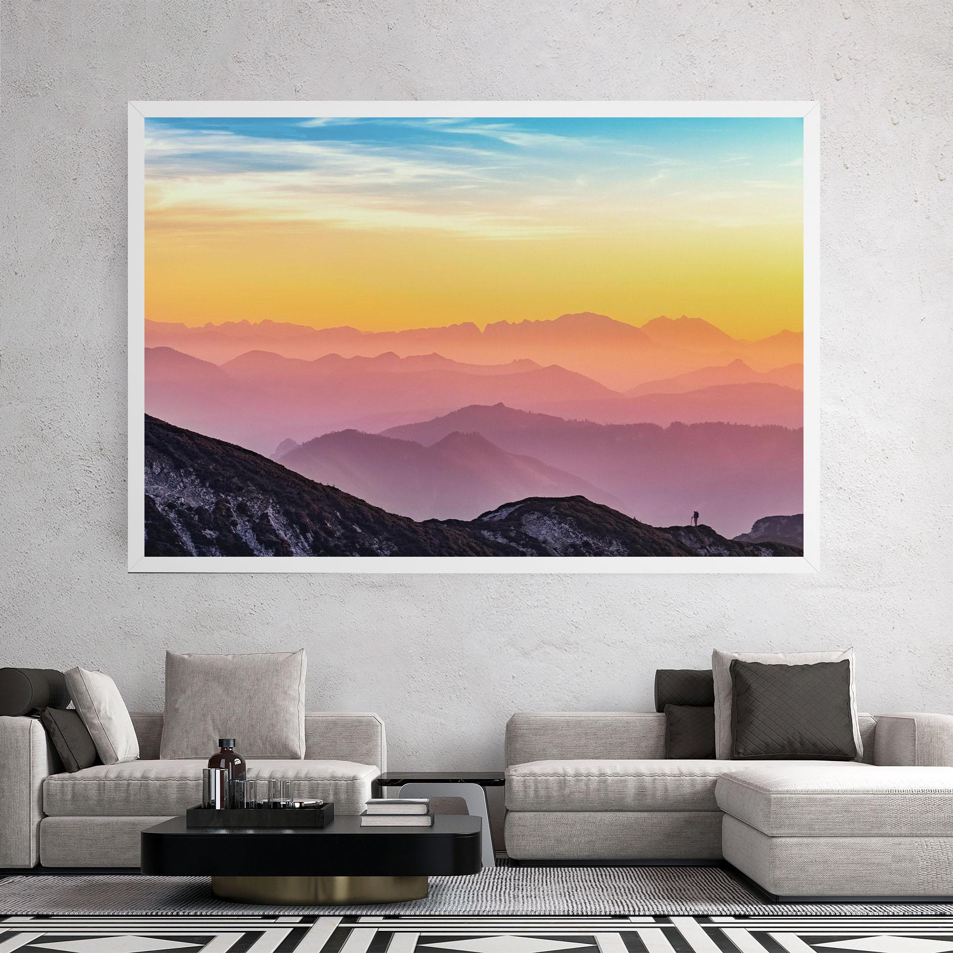 Leinwandbild Pink Mist mockup 2