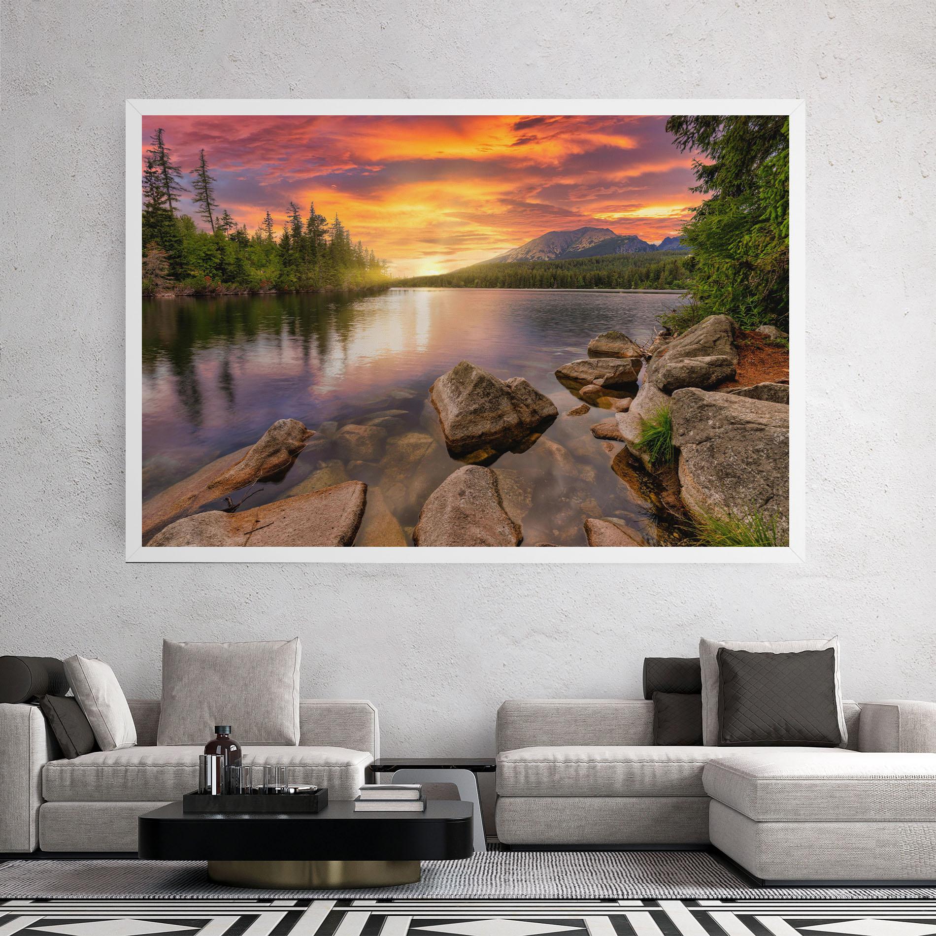 Leinwandbild Tatra View mockup 2