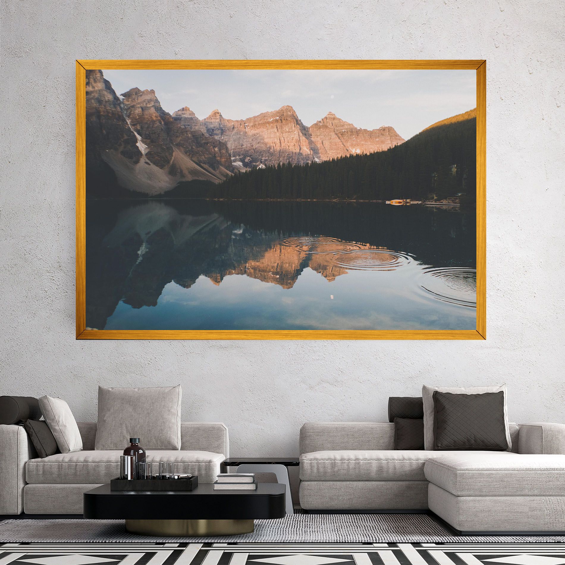 Brown Mountain Lake mockup 2