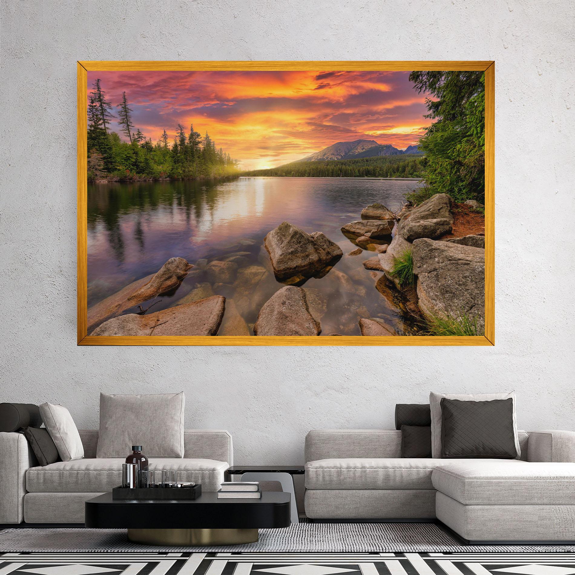 Leinwandbild Tatra View mockup 2