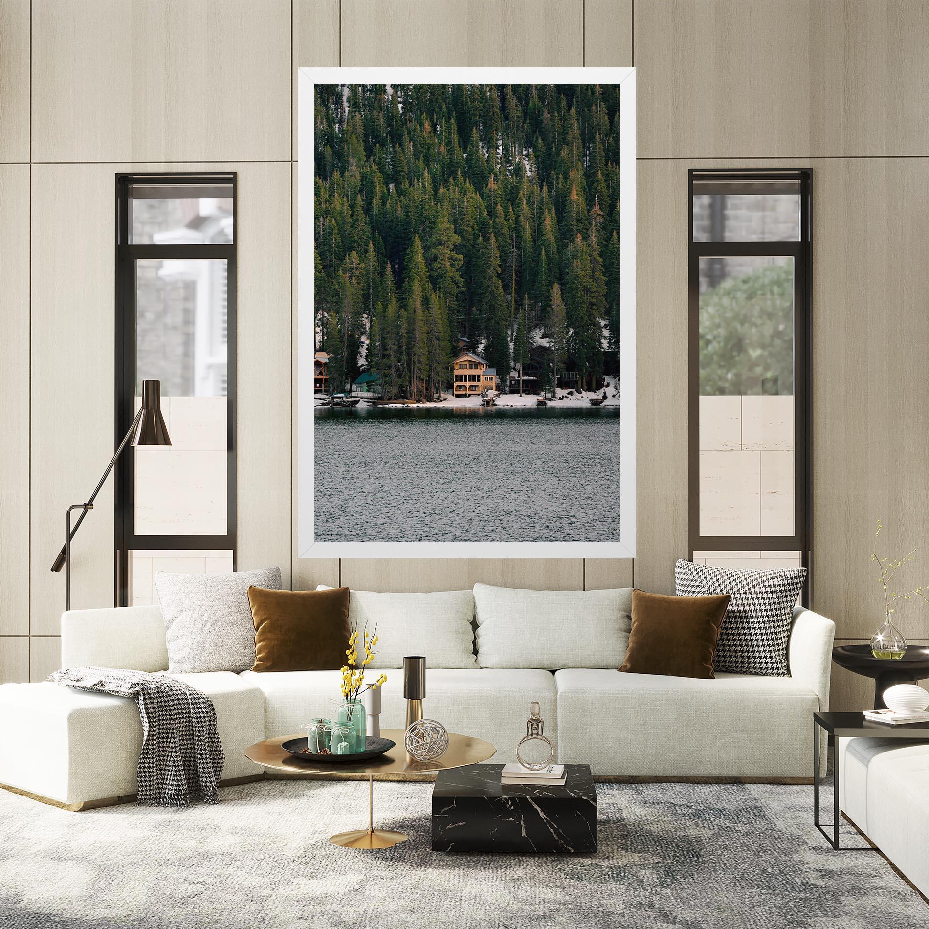 Leinwandbild Peacefull Place mockup 2