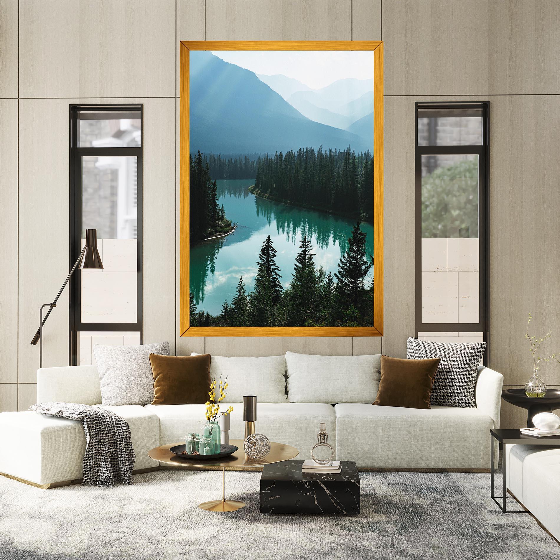 Leinwandbild Crystal Lake mockup 2