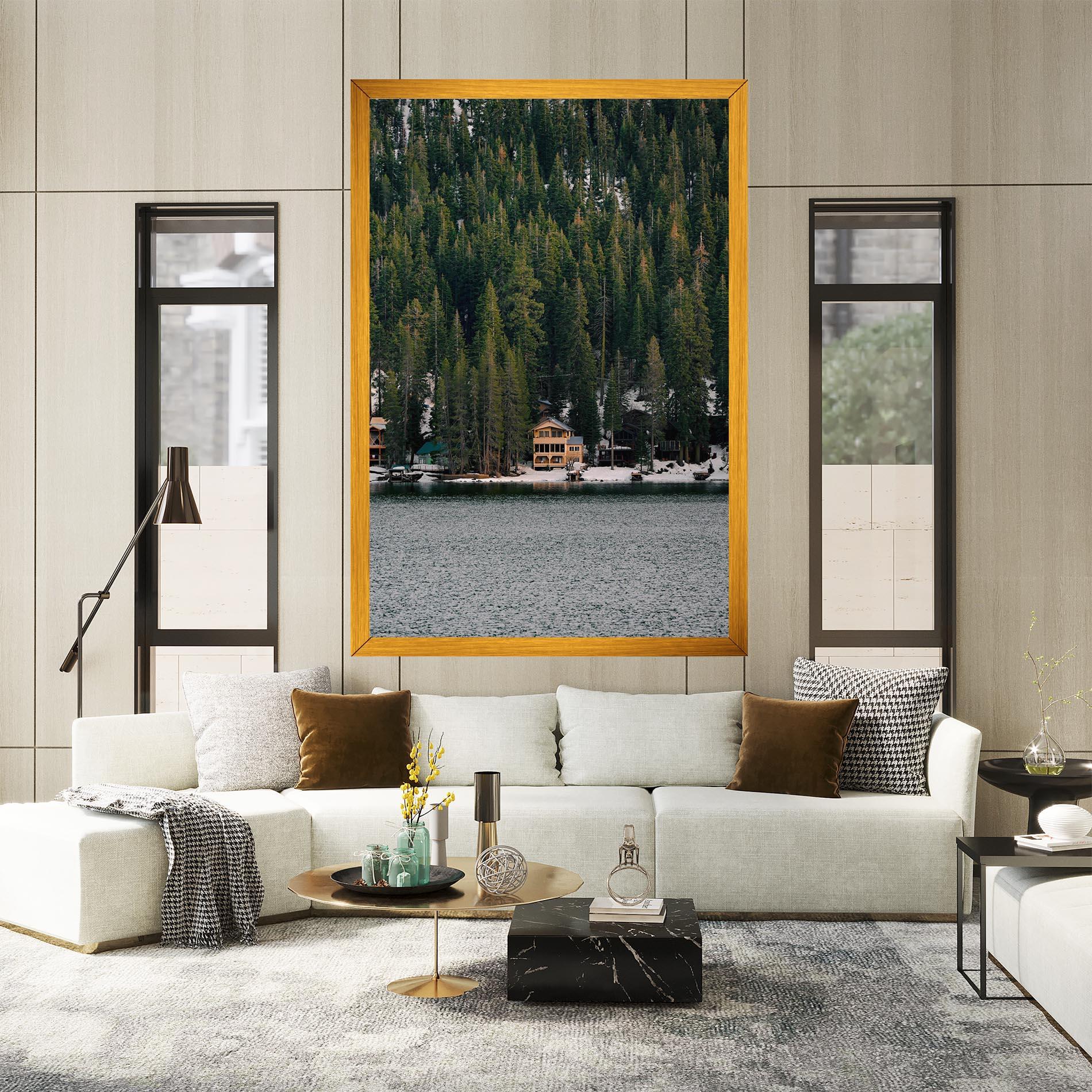 Leinwandbild Peacefull Place mockup 2