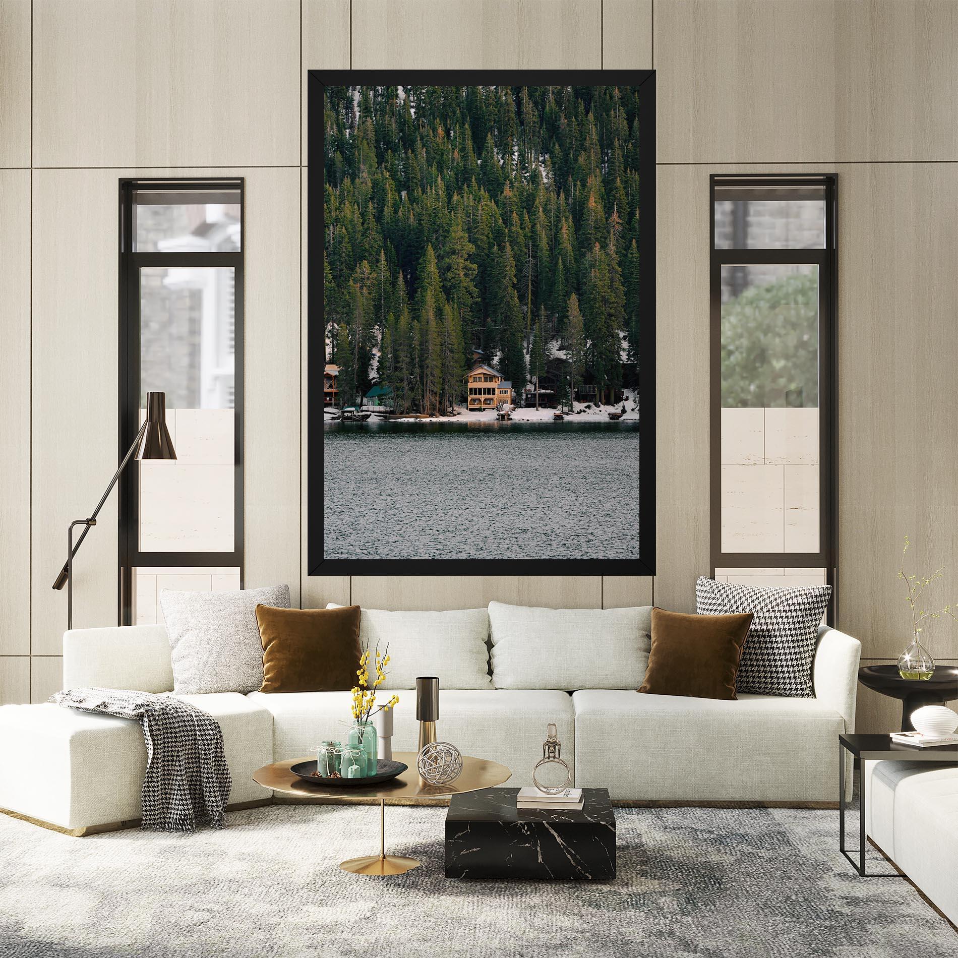 Leinwandbild Peacefull Place mockup 2