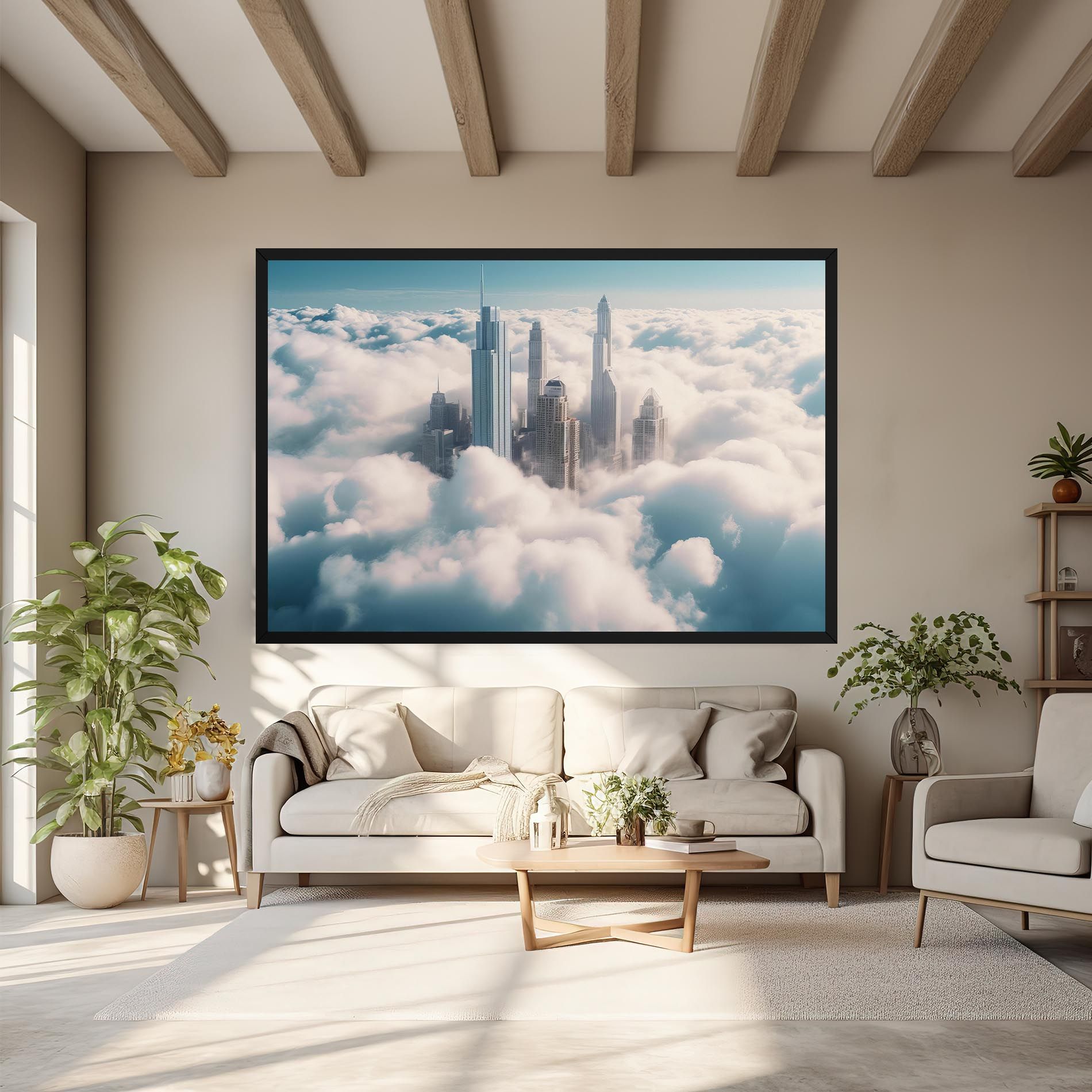 City Above Clouds mockup 6