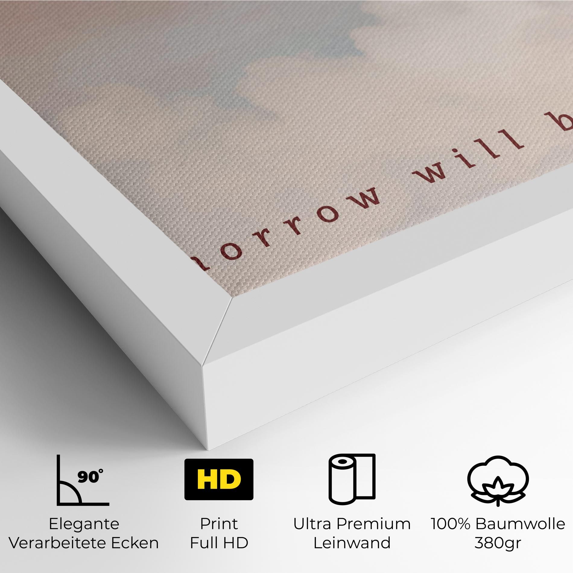 Clouds Text Pink Blue mockup 4