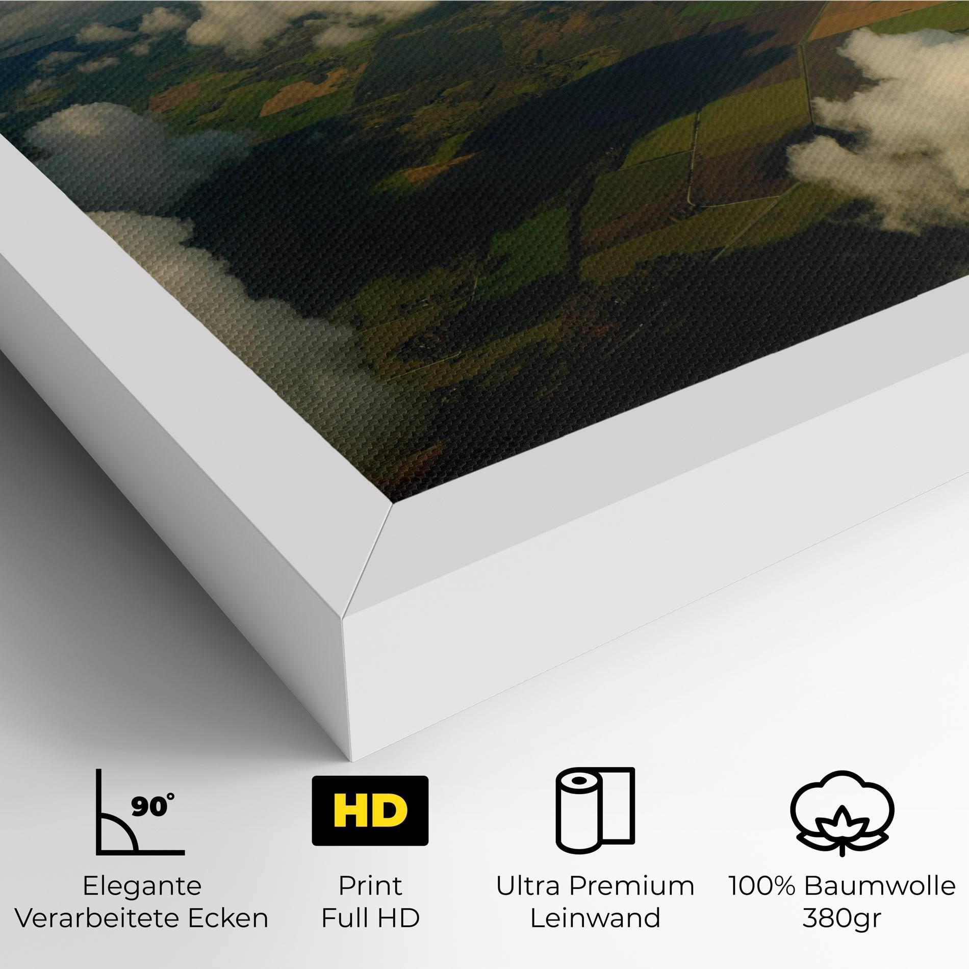 Clouds View From Plane mockup 4