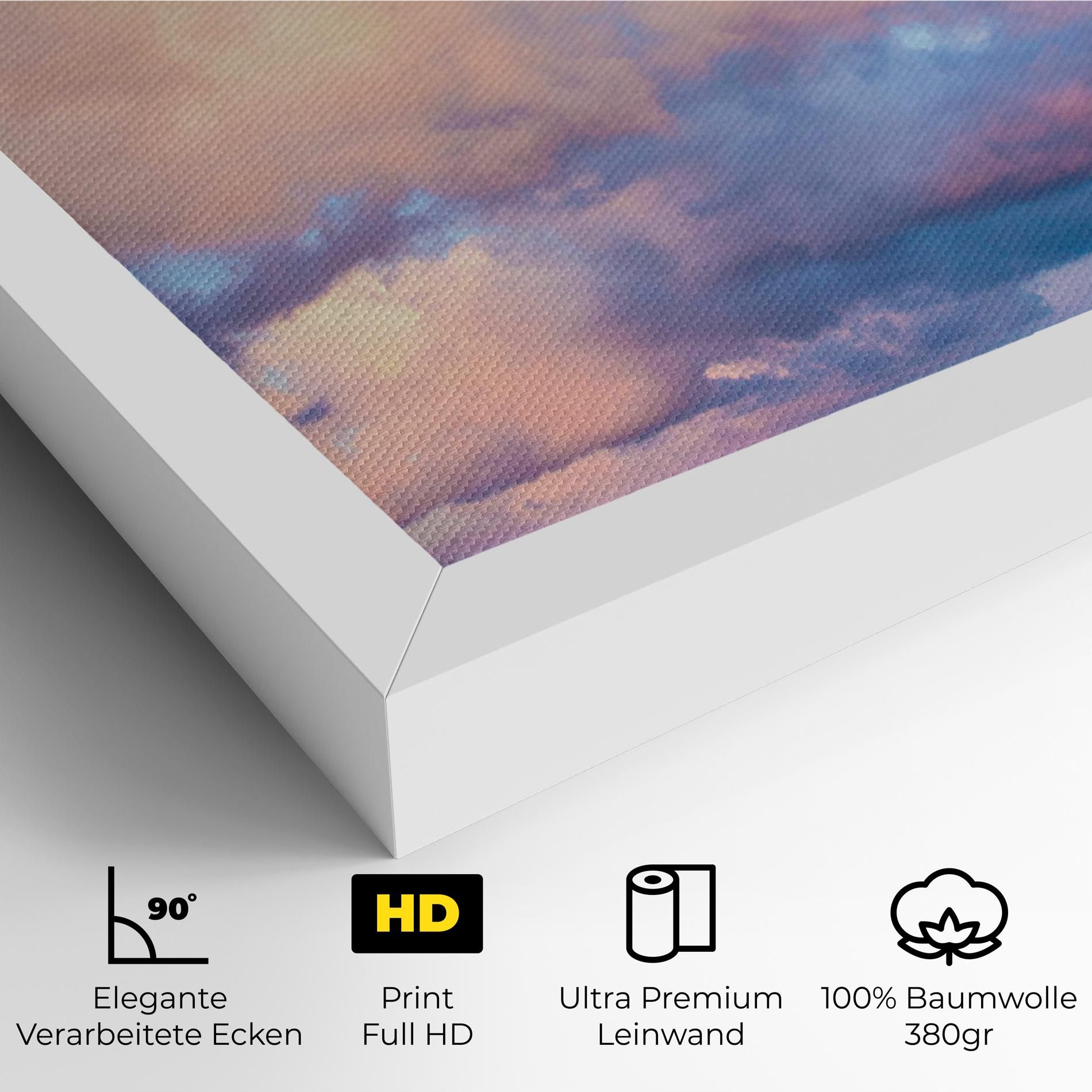 Dreamy Pink Clouds mockup 4