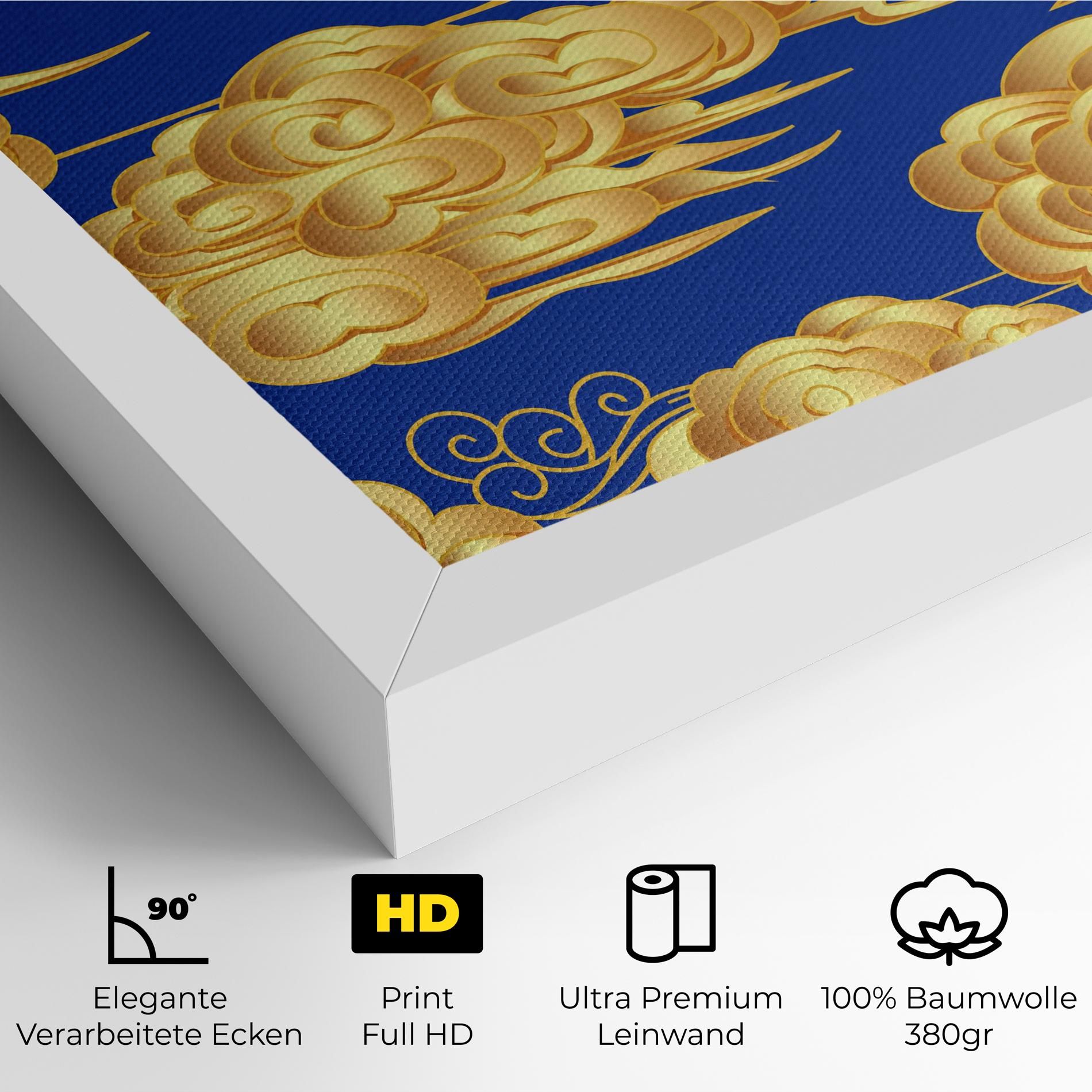 Gold Clouds mockup 4