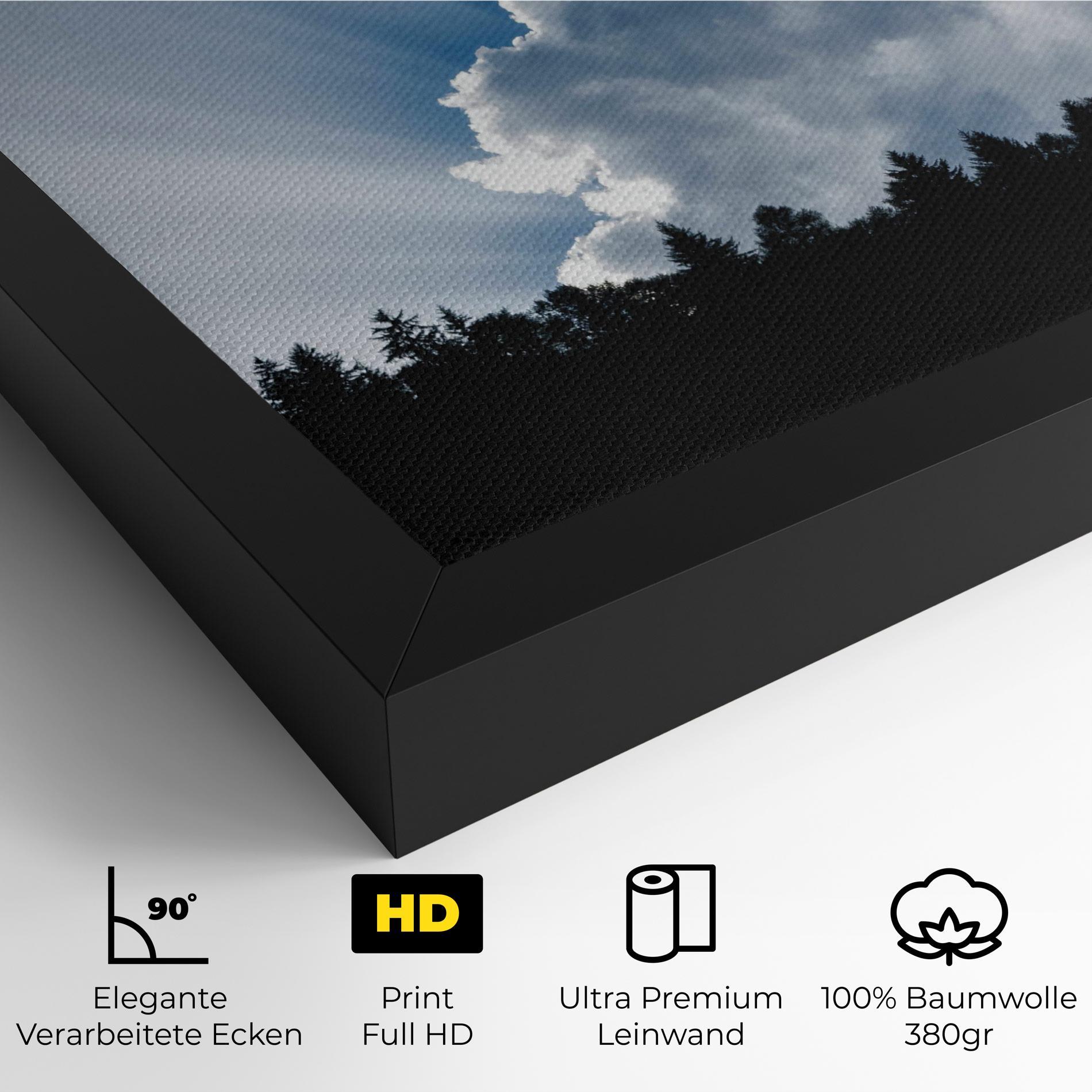 Leinwandbild Big White Cloud Light mockup 4