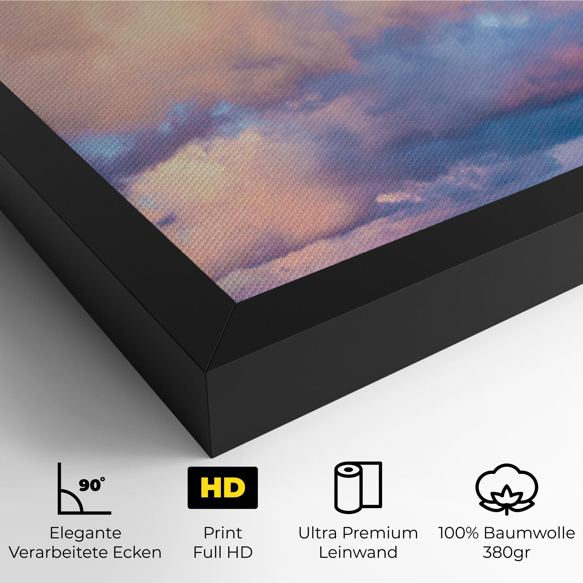 Dreamy Pink Clouds mockup 4